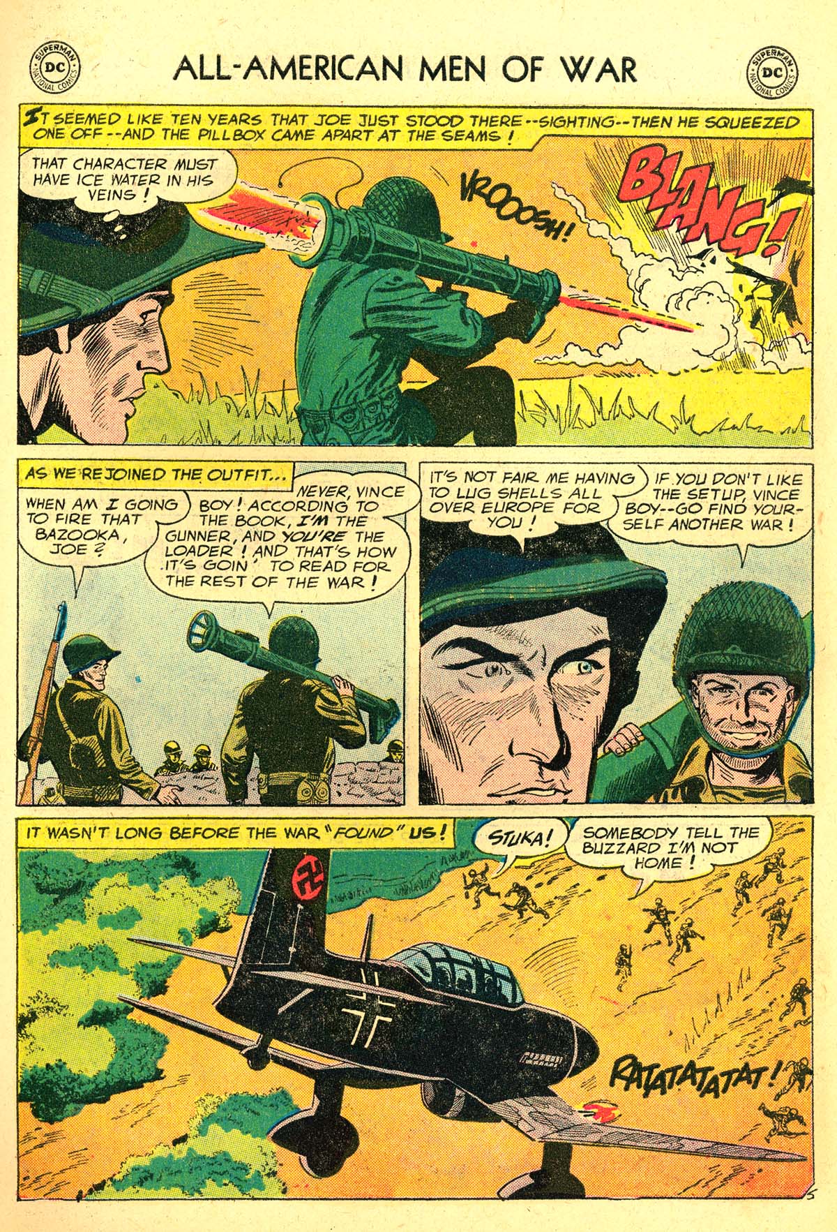 Read online All-American Men of War comic -  Issue #46 - 7