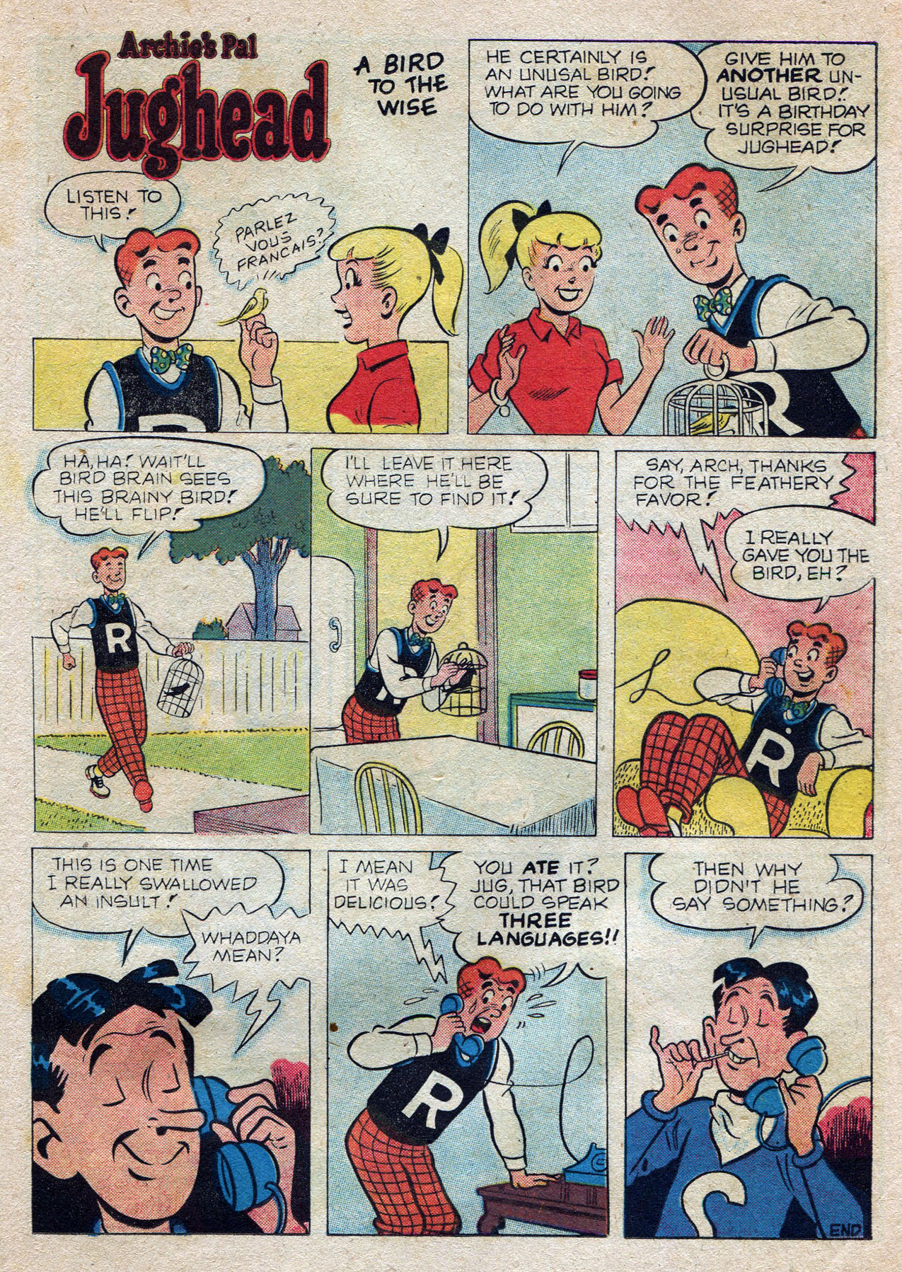 Read online Archie's Pal Jughead comic -  Issue #49 - 21