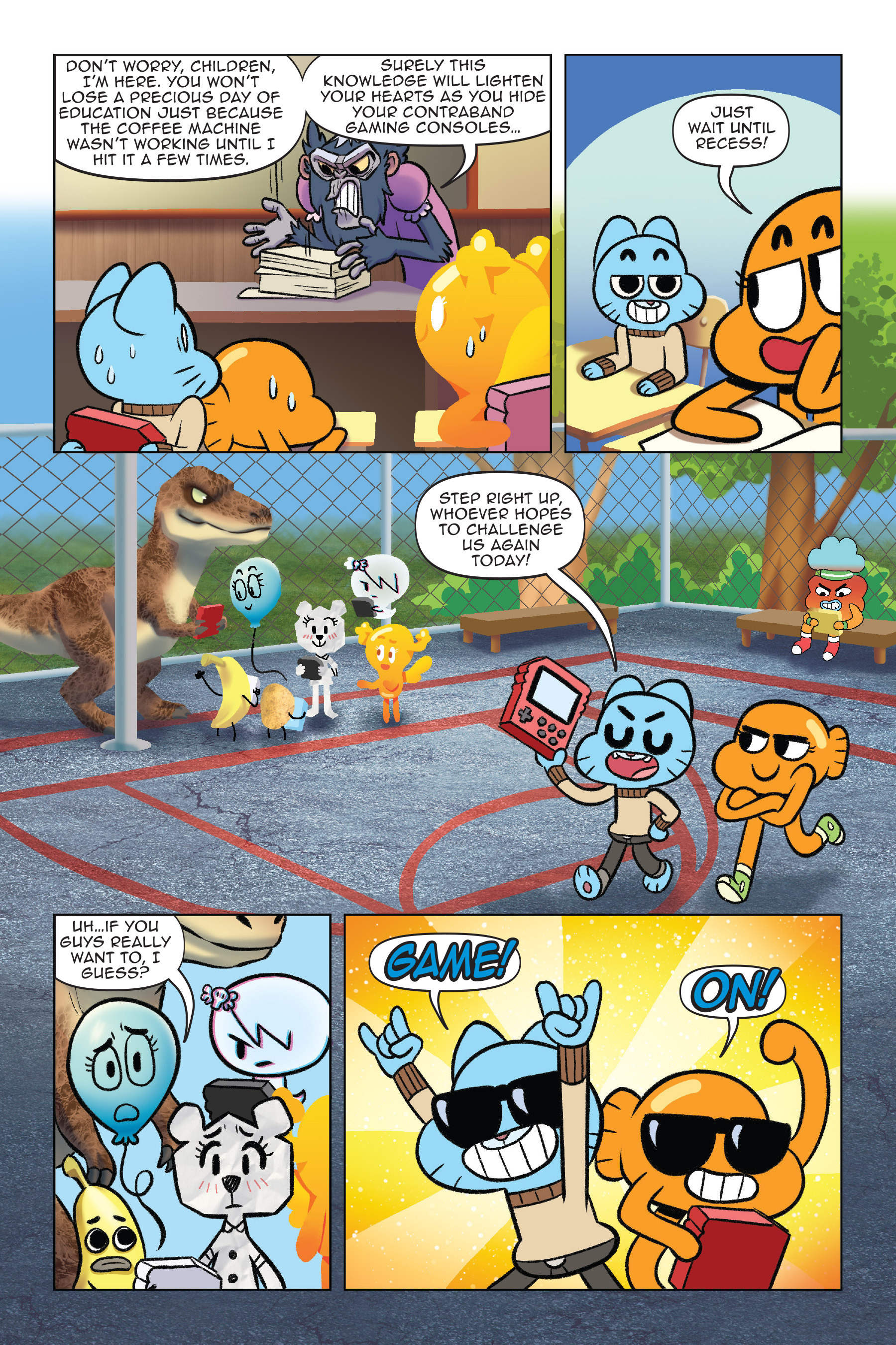 Read online The Amazing World of Gumball: Cheat Code comic -  Issue # Full - 46