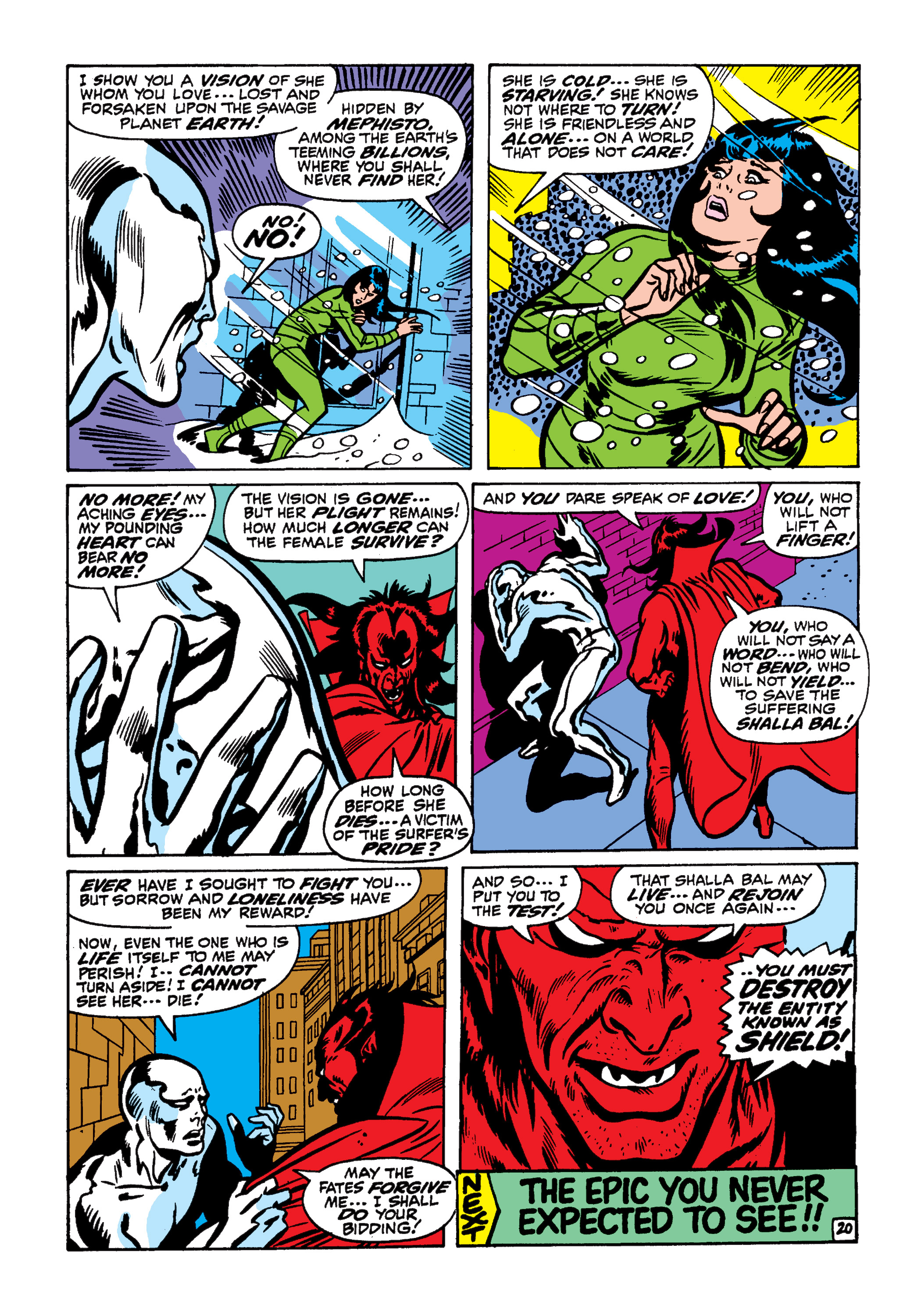 Read online Marvel Masterworks: The Silver Surfer comic -  Issue # TPB 2 (Part 3) - 35