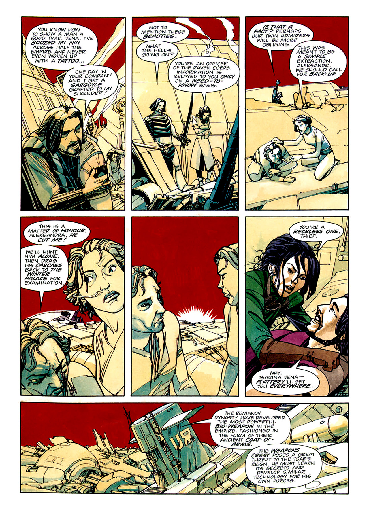 Read online Nikolai Dante comic -  Issue # TPB 1 - 33