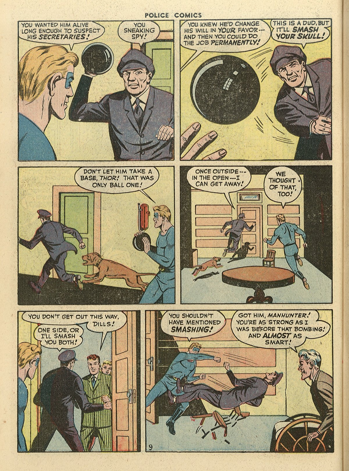Read online Police Comics comic -  Issue #57 - 46