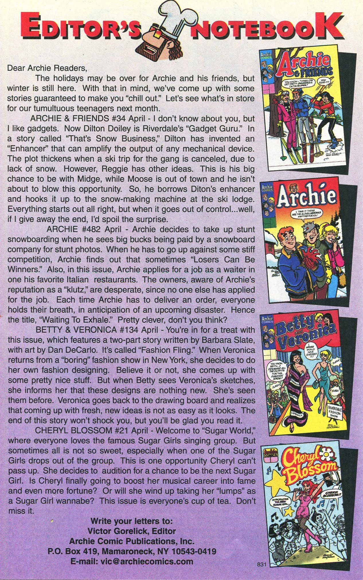 Read online Veronica comic -  Issue #85 - 11