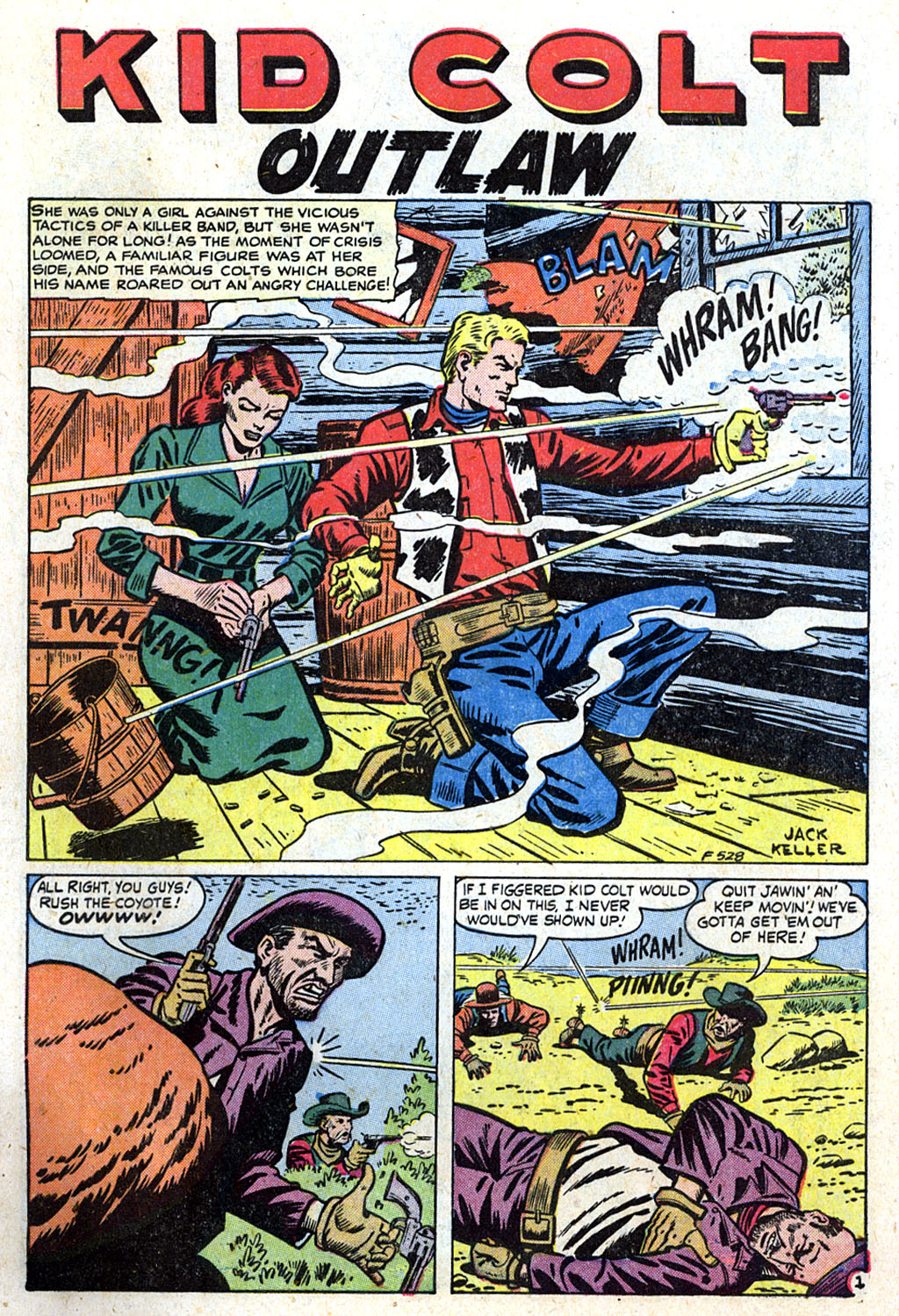 Read online Kid Colt Outlaw comic -  Issue #45 - 3