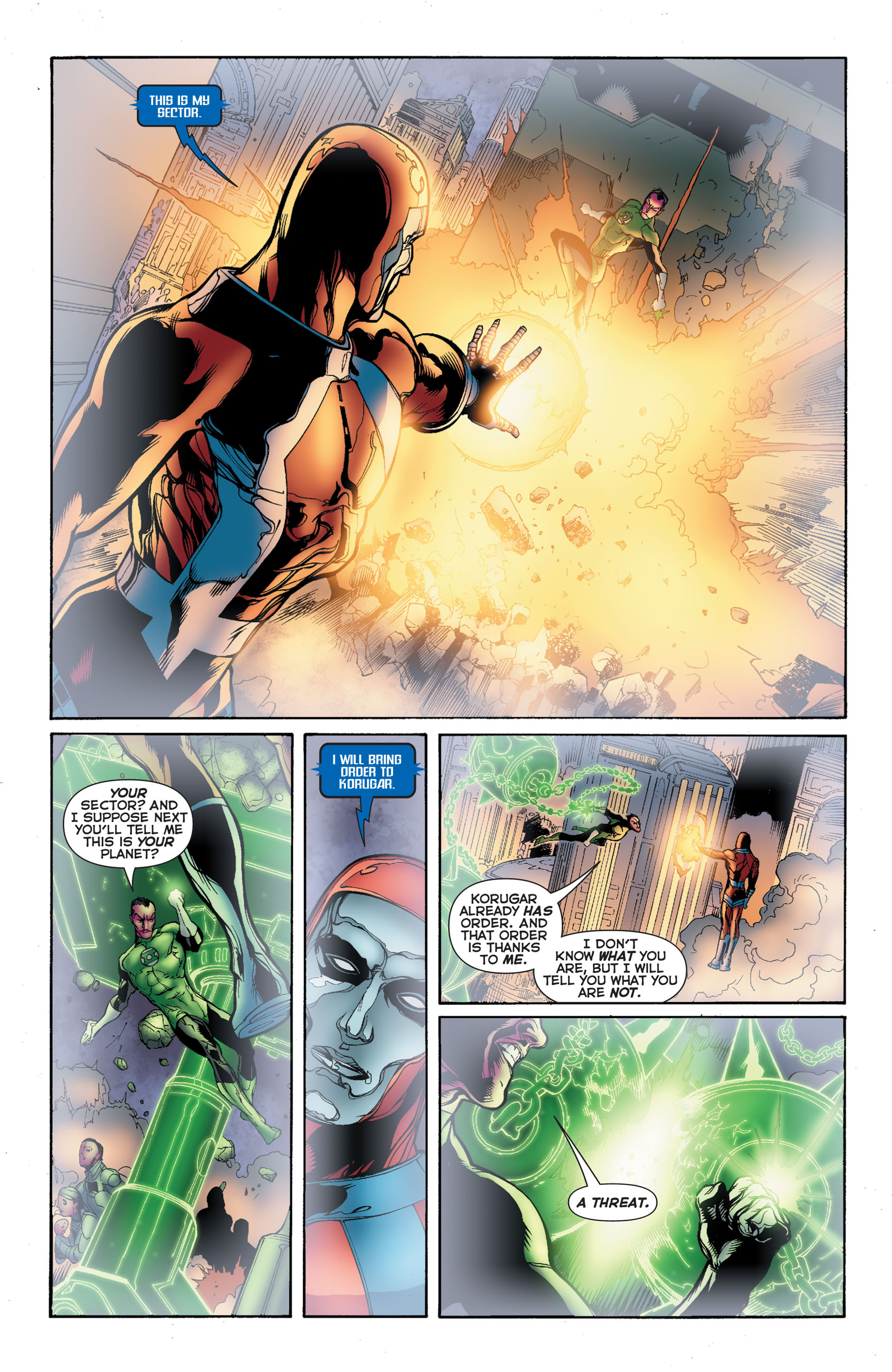 Read online Green Lantern: War of the Green Lanterns (2011) comic -  Issue # TPB - 162