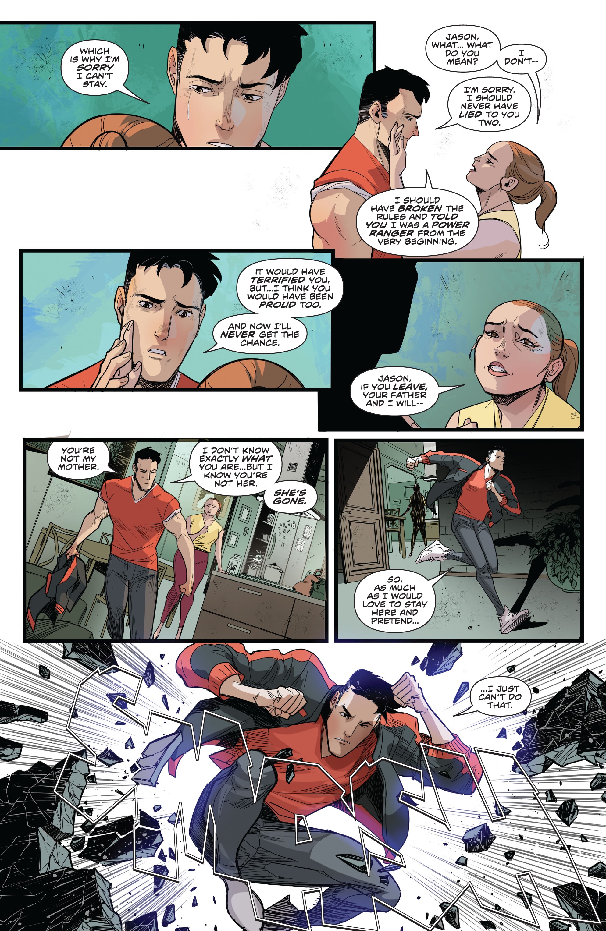 Read online Mighty Morphin Power Rangers (2022) comic -  Issue # Full - 29