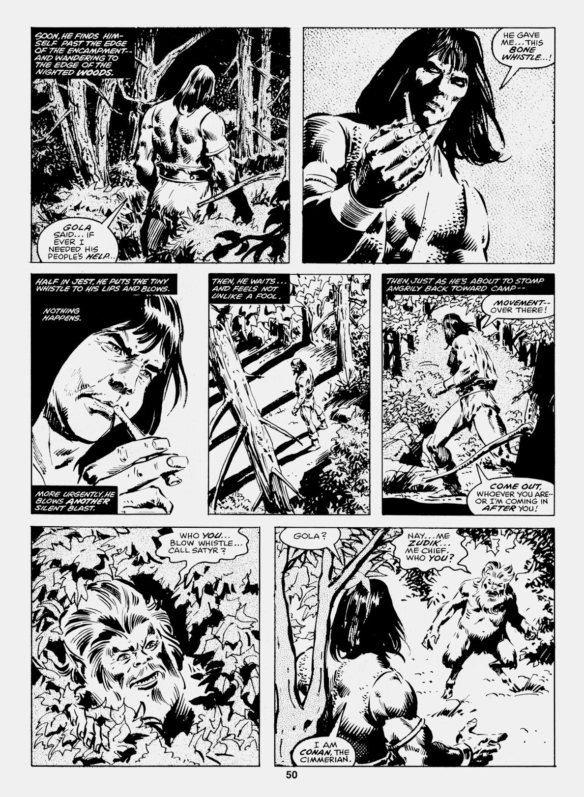 Read online Conan Saga comic -  Issue #55 - 52