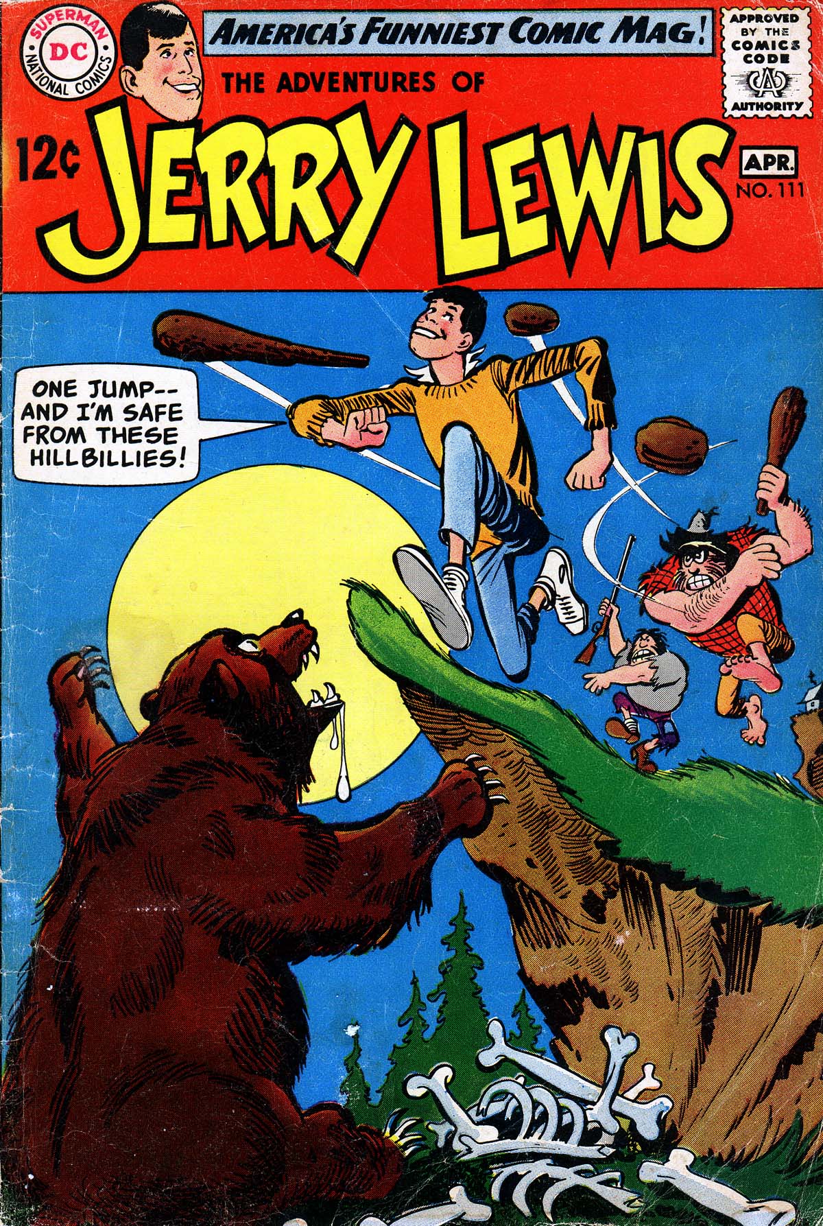 Read online The Adventures of Jerry Lewis comic -  Issue #111 - 1