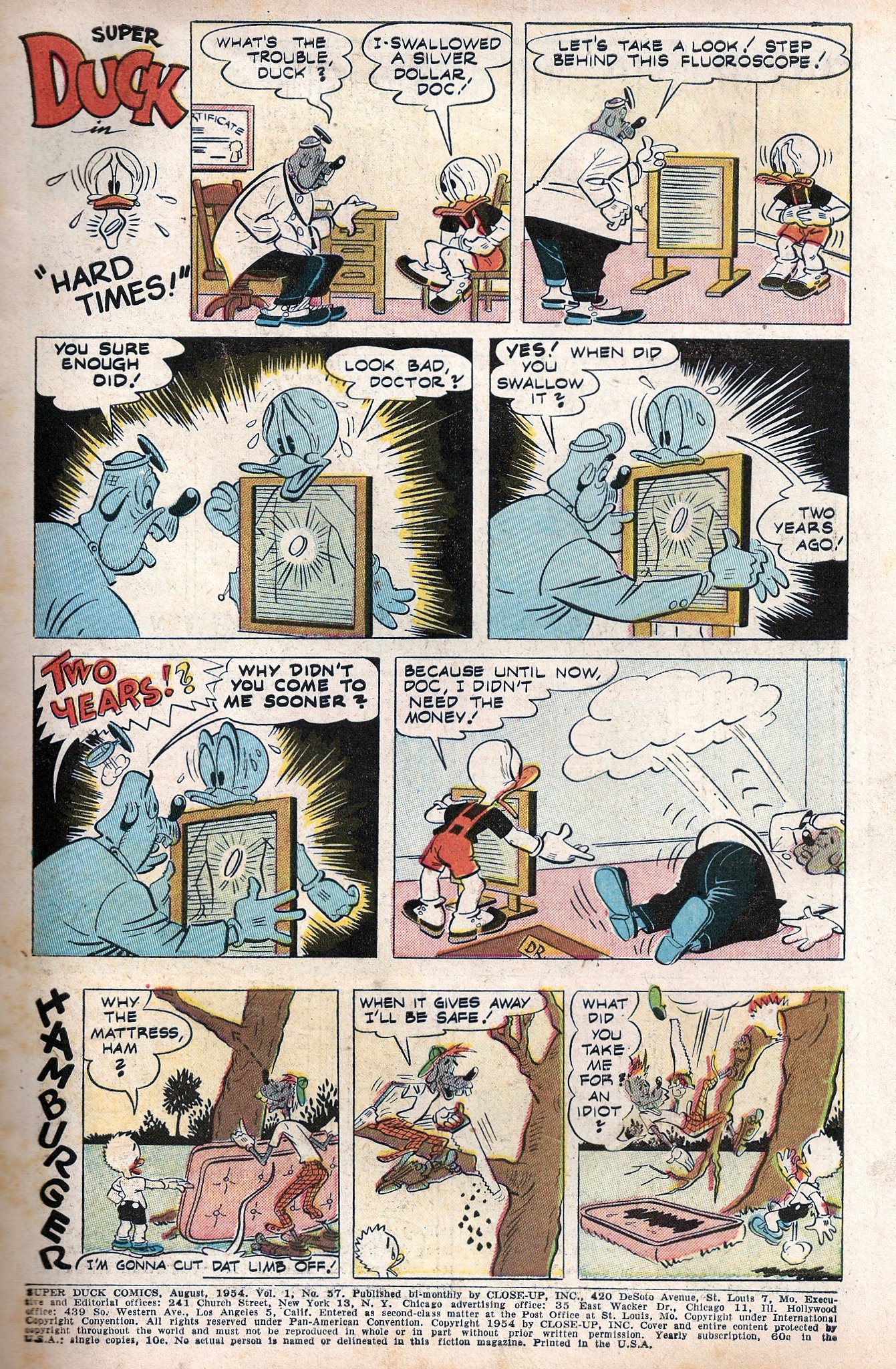 Read online Super Duck Comics comic -  Issue #57 - 3
