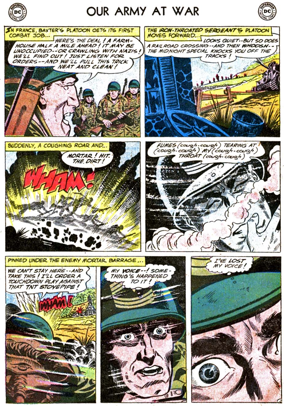 Read online Our Army at War (1952) comic -  Issue #59 - 14