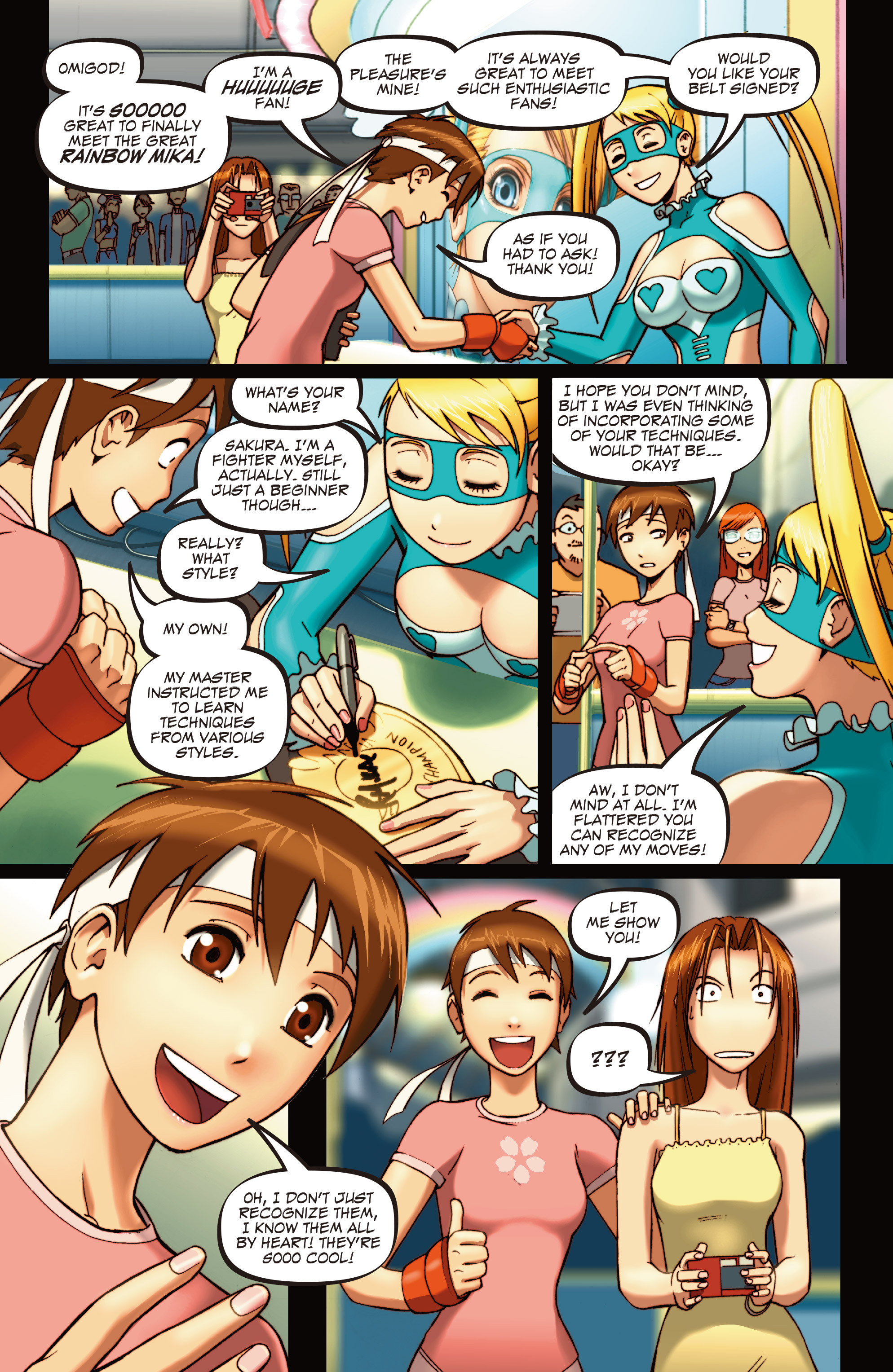 Read online Street Fighter Legends: Sakura comic -  Issue #1 - 22