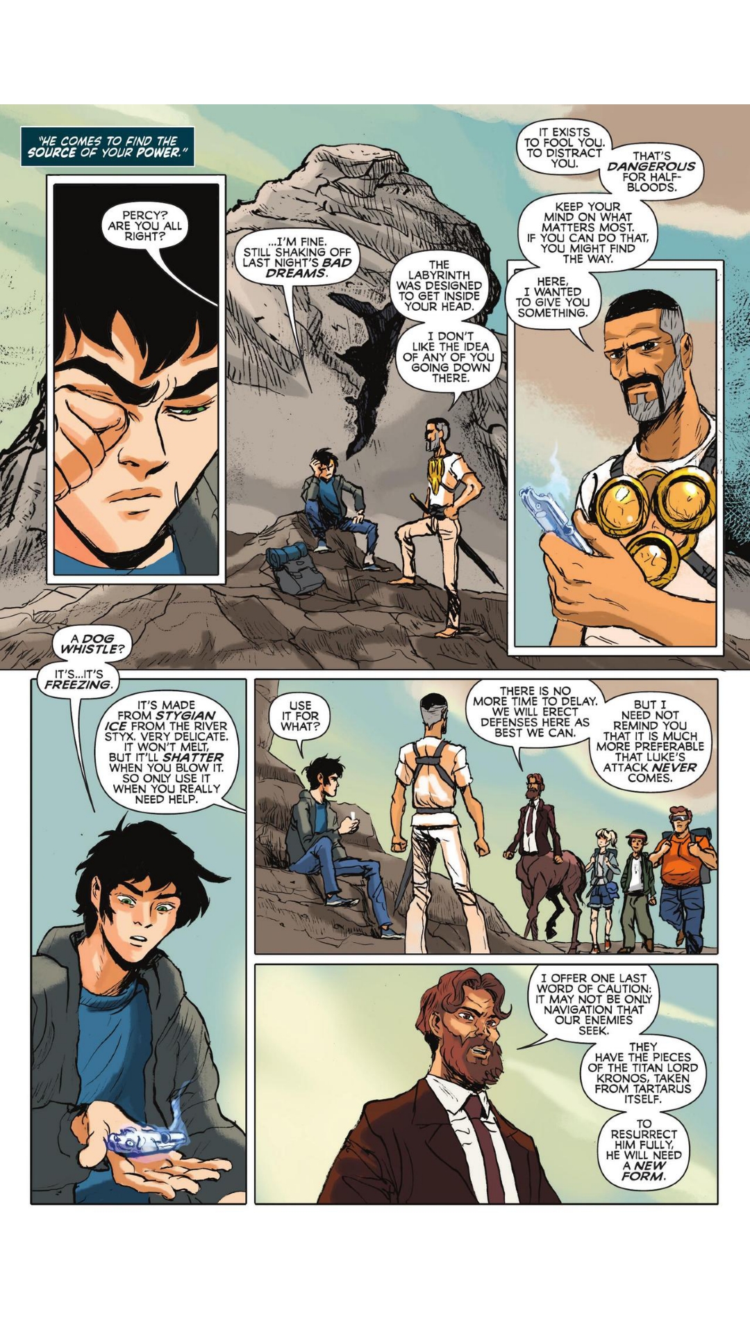 Read online Percy Jackson and the Olympians comic -  Issue # TPB 4 - 33
