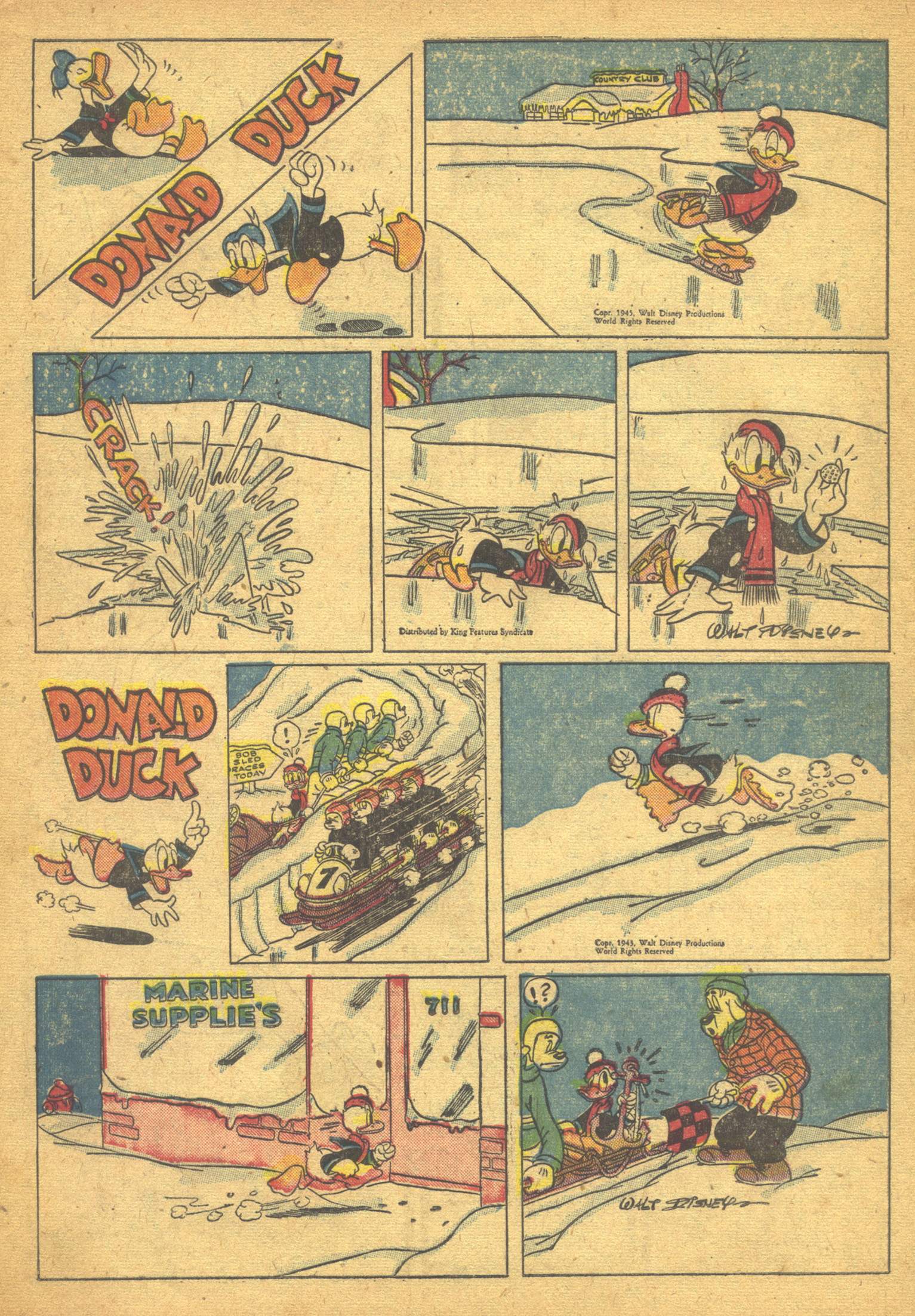 Read online Walt Disney's Comics and Stories comic -  Issue #66 - 36