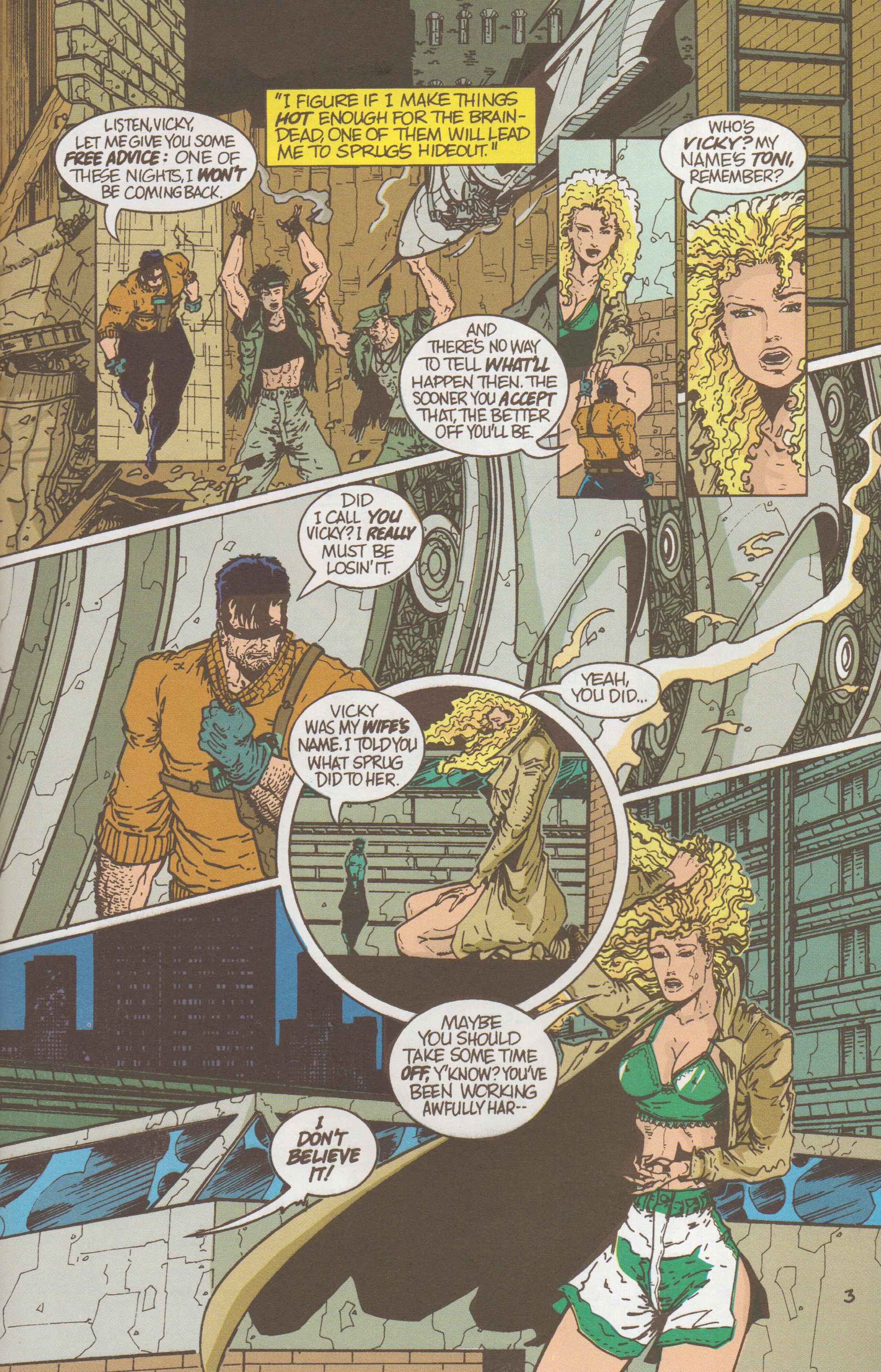 Read online Dollman comic -  Issue #3 - 4