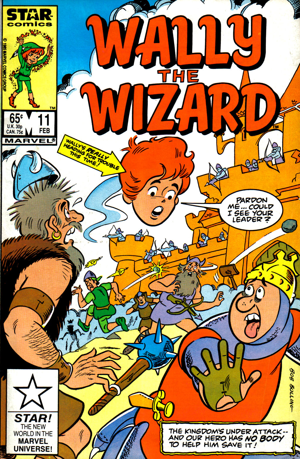Read online Wally the Wizard comic -  Issue #11 - 1