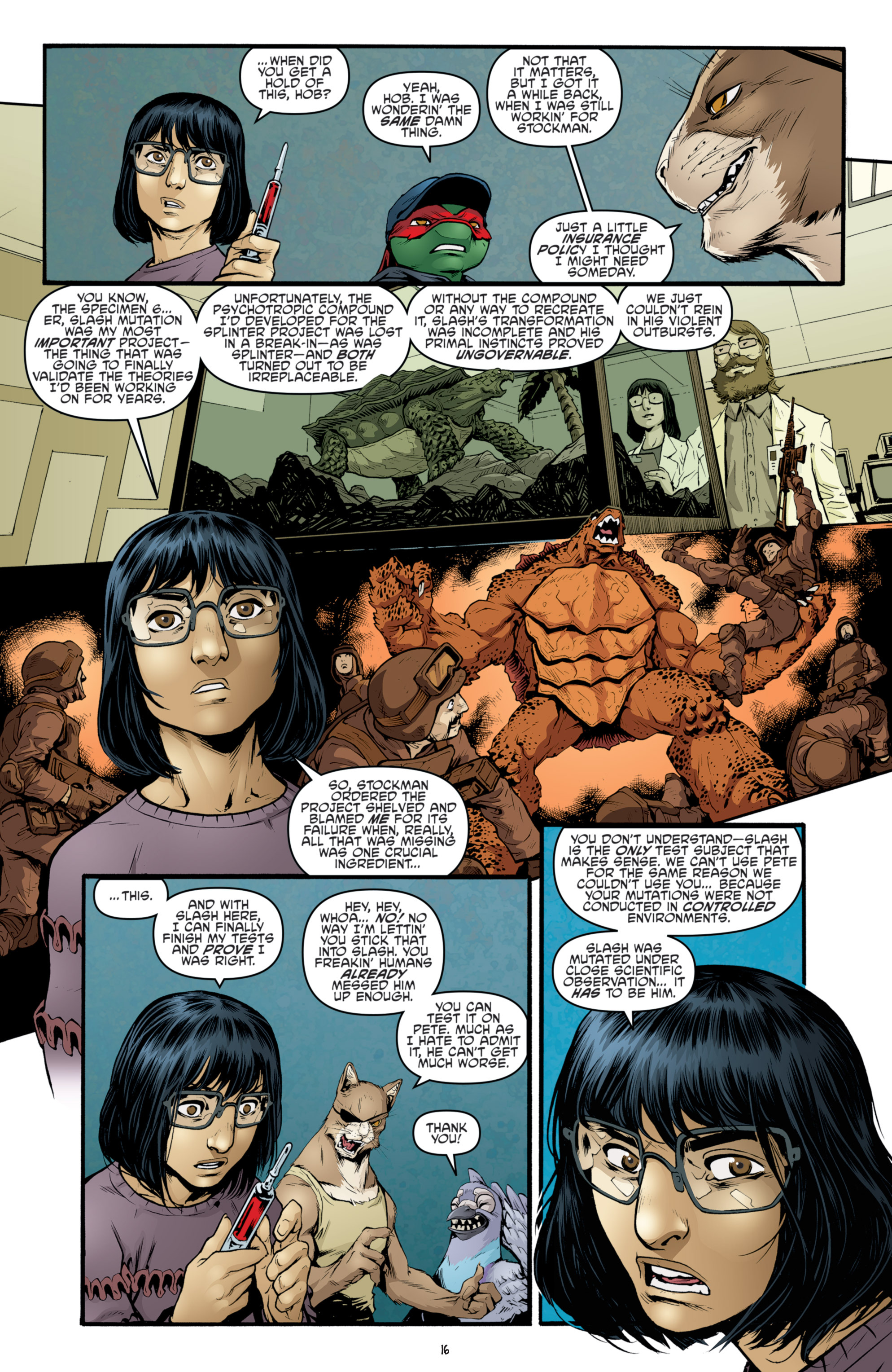 Read online Teenage Mutant Ninja Turtles (2011) comic -  Issue #35 - 21