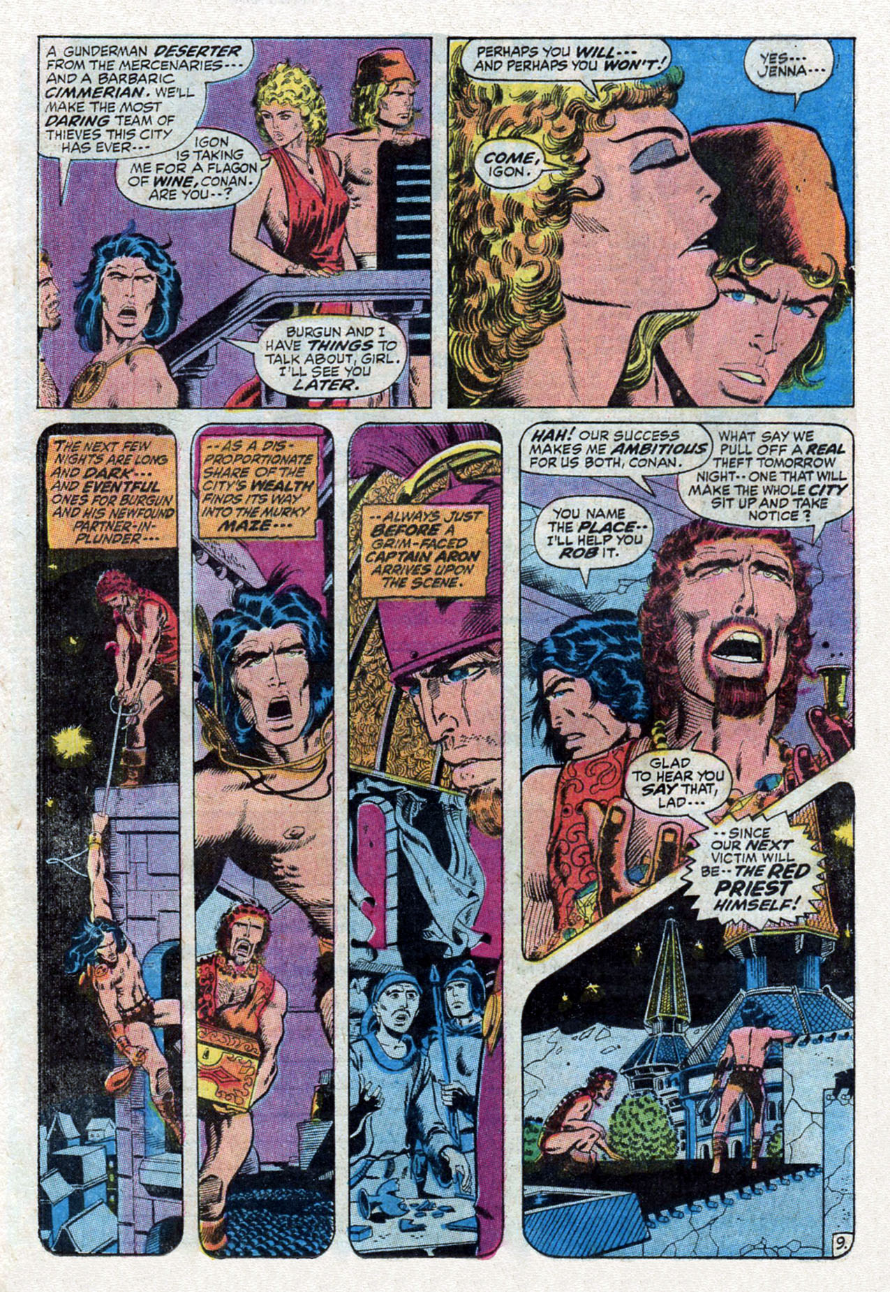 Read online Conan the Barbarian (1970) comic -  Issue #10 - 12