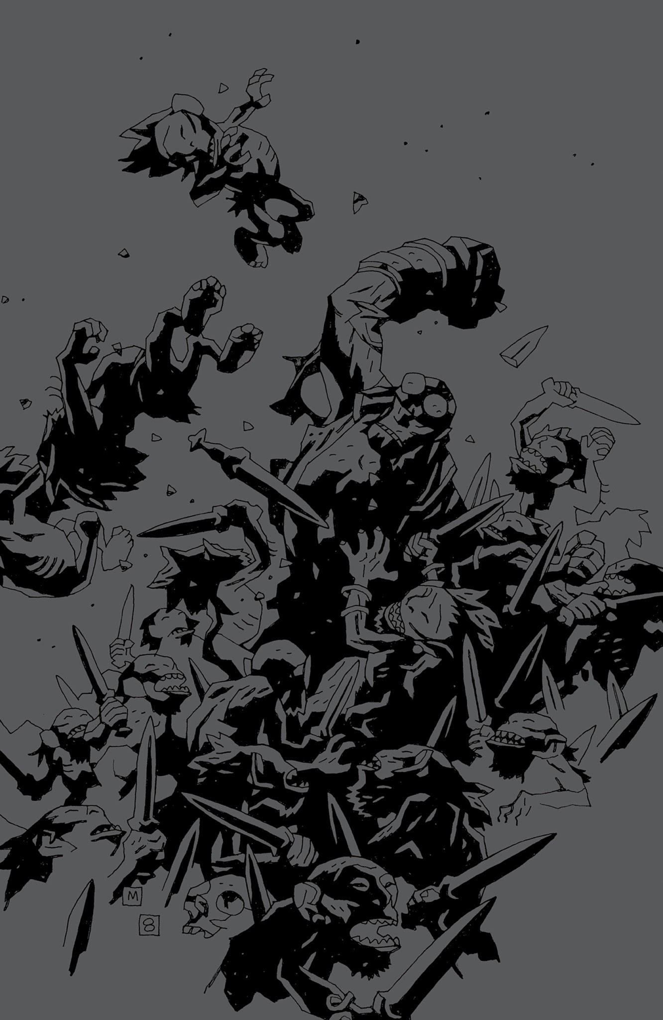 Read online Hellboy: The Wild Hunt comic -  Issue # TPB - 75