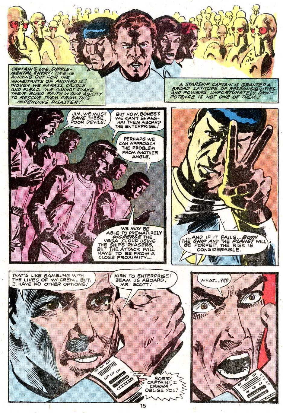Read online Star Trek (1980) comic -  Issue #7 - 17
