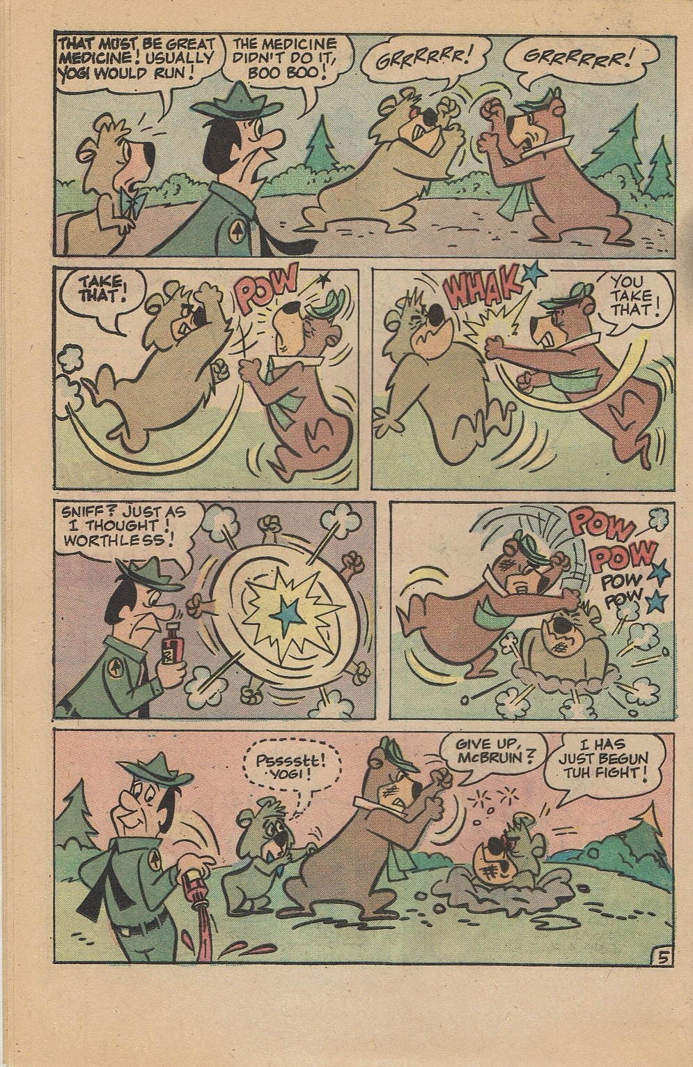 Read online Yogi Bear (1970) comic -  Issue #25 - 12