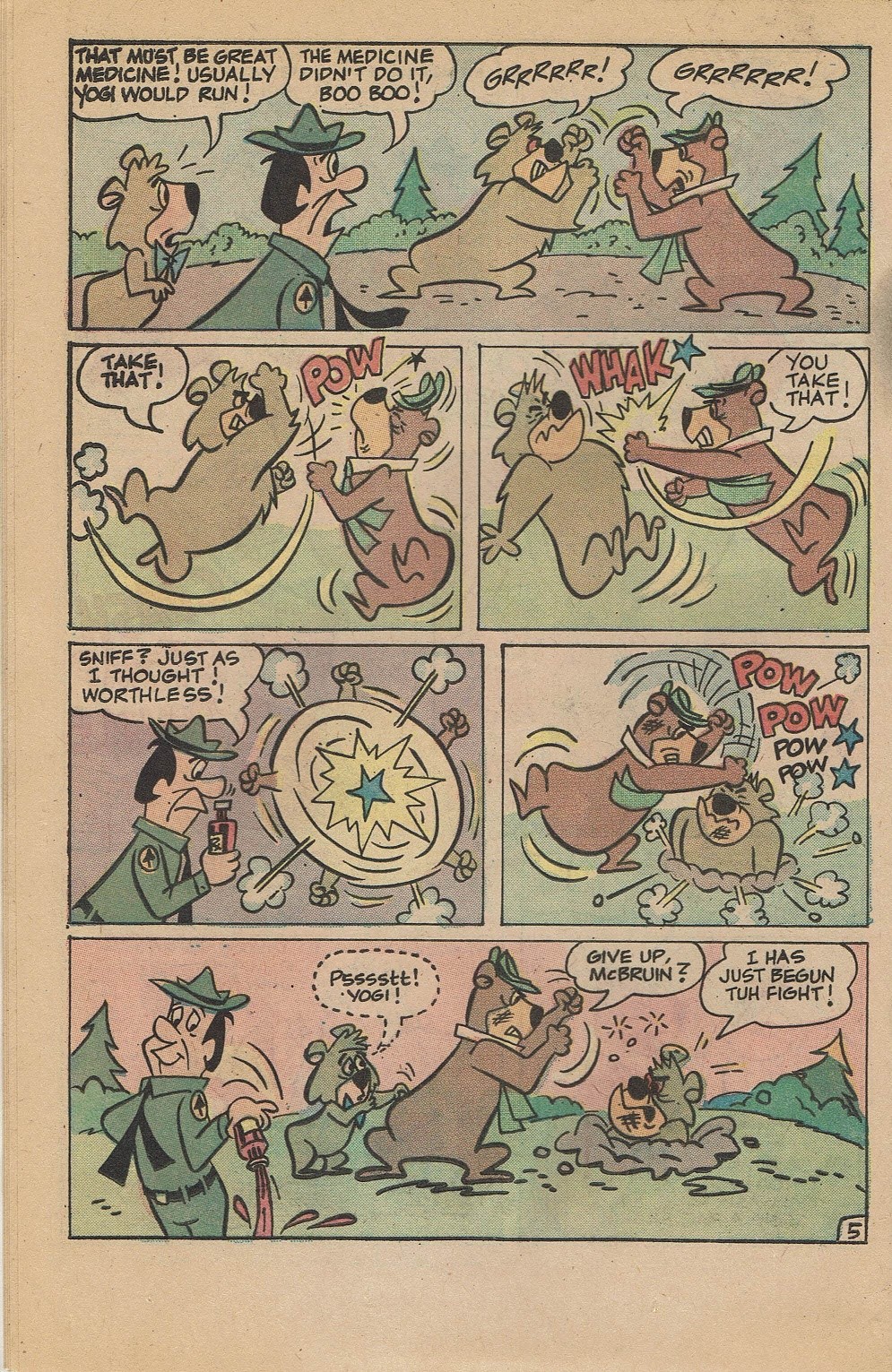 Read online Yogi Bear (1970) comic -  Issue #25 - 12