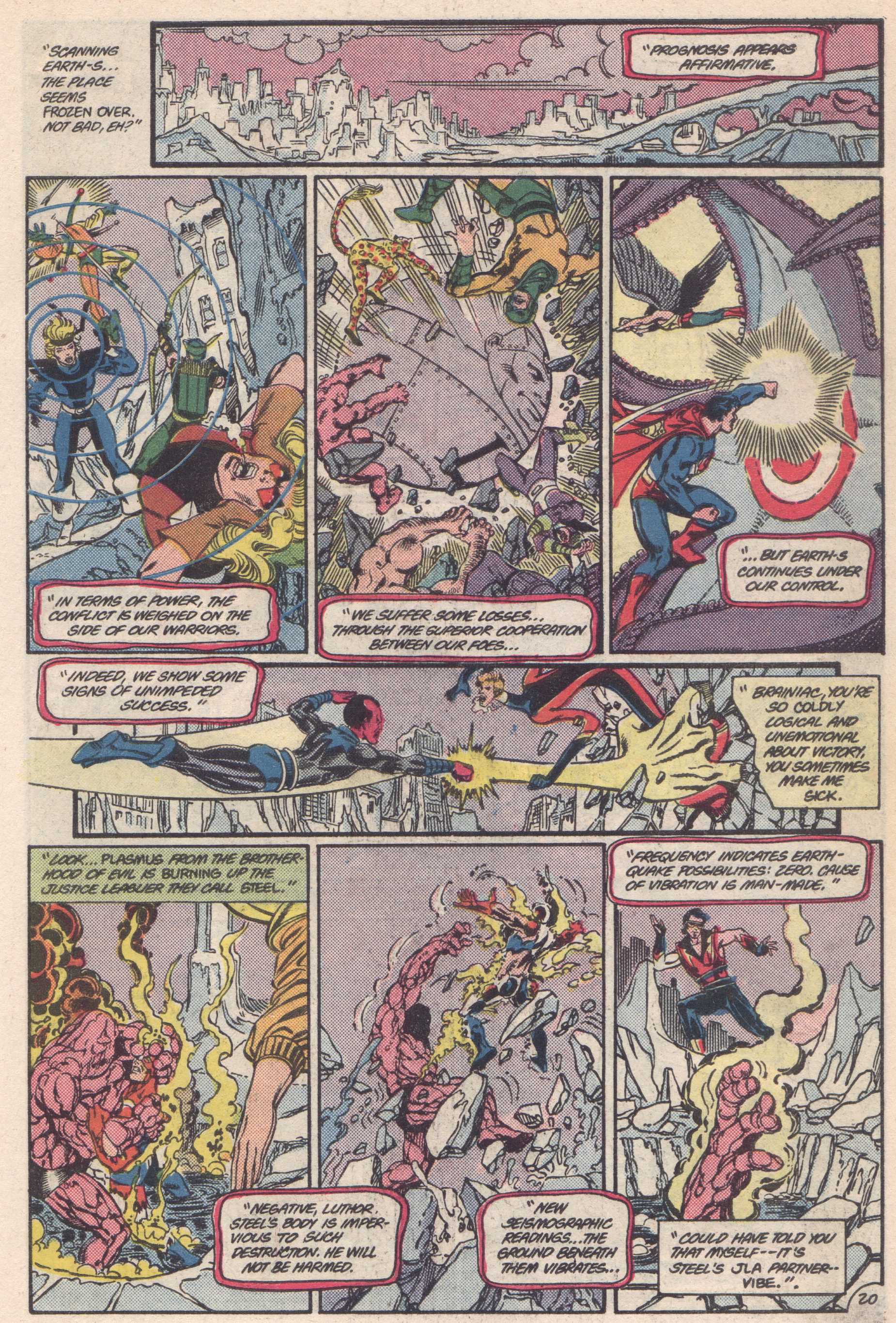 Read online Crisis on Infinite Earths (1985) comic -  Issue #9 - 21