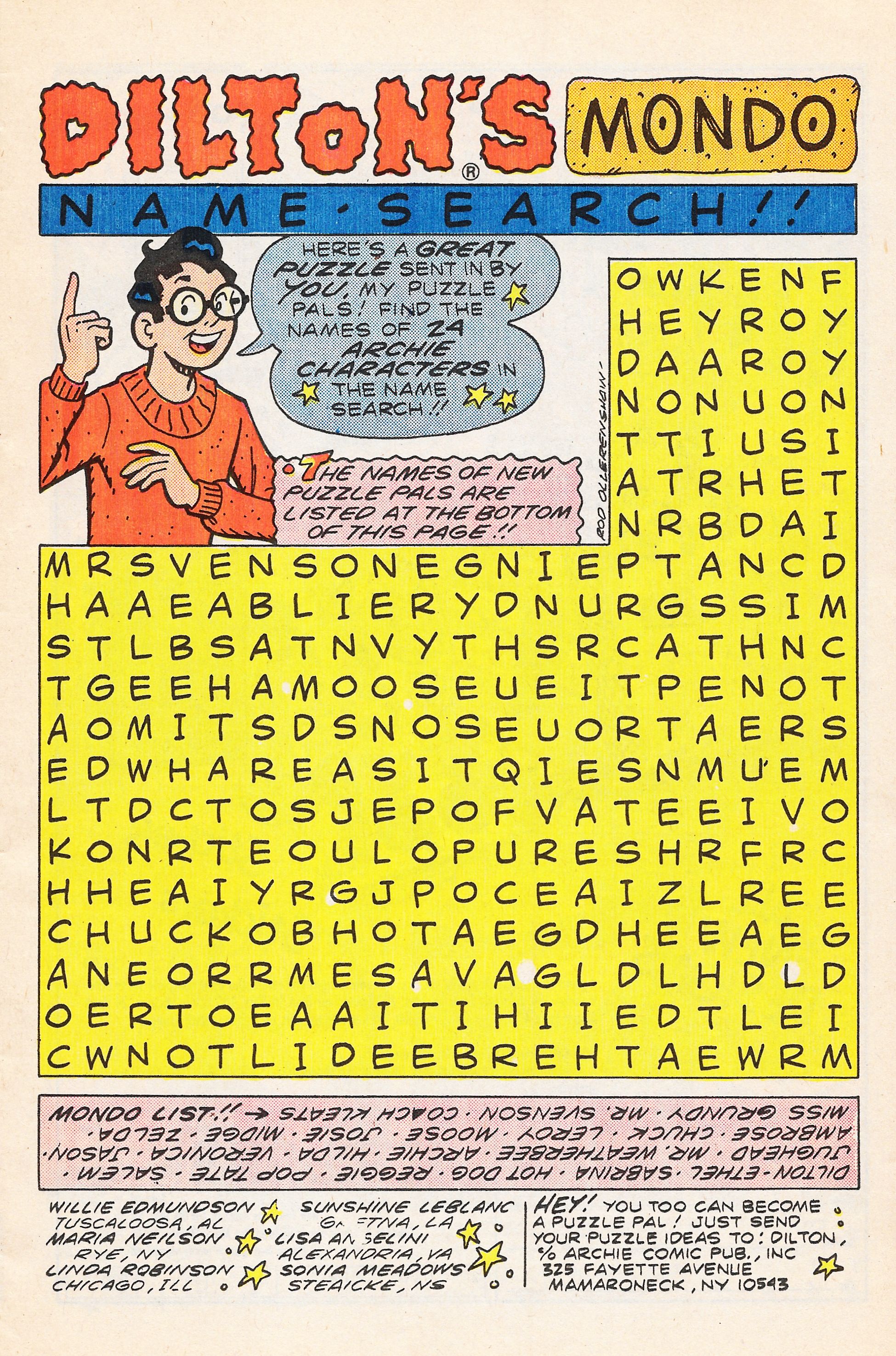Read online Archie Giant Series Magazine comic -  Issue #571 - 11