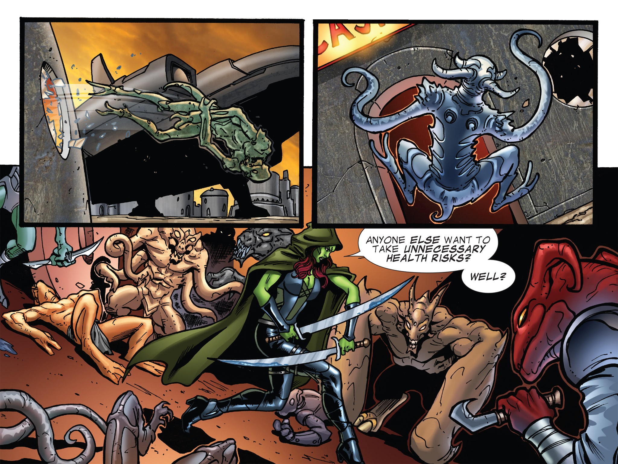 Read online Marvel's Guardians of The Galaxy Prequel Infinite Comic comic -  Issue # Full - 35
