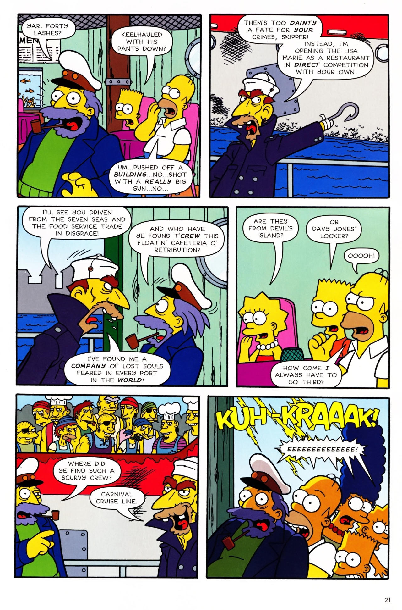Read online Simpsons Comics comic -  Issue #142 - 22