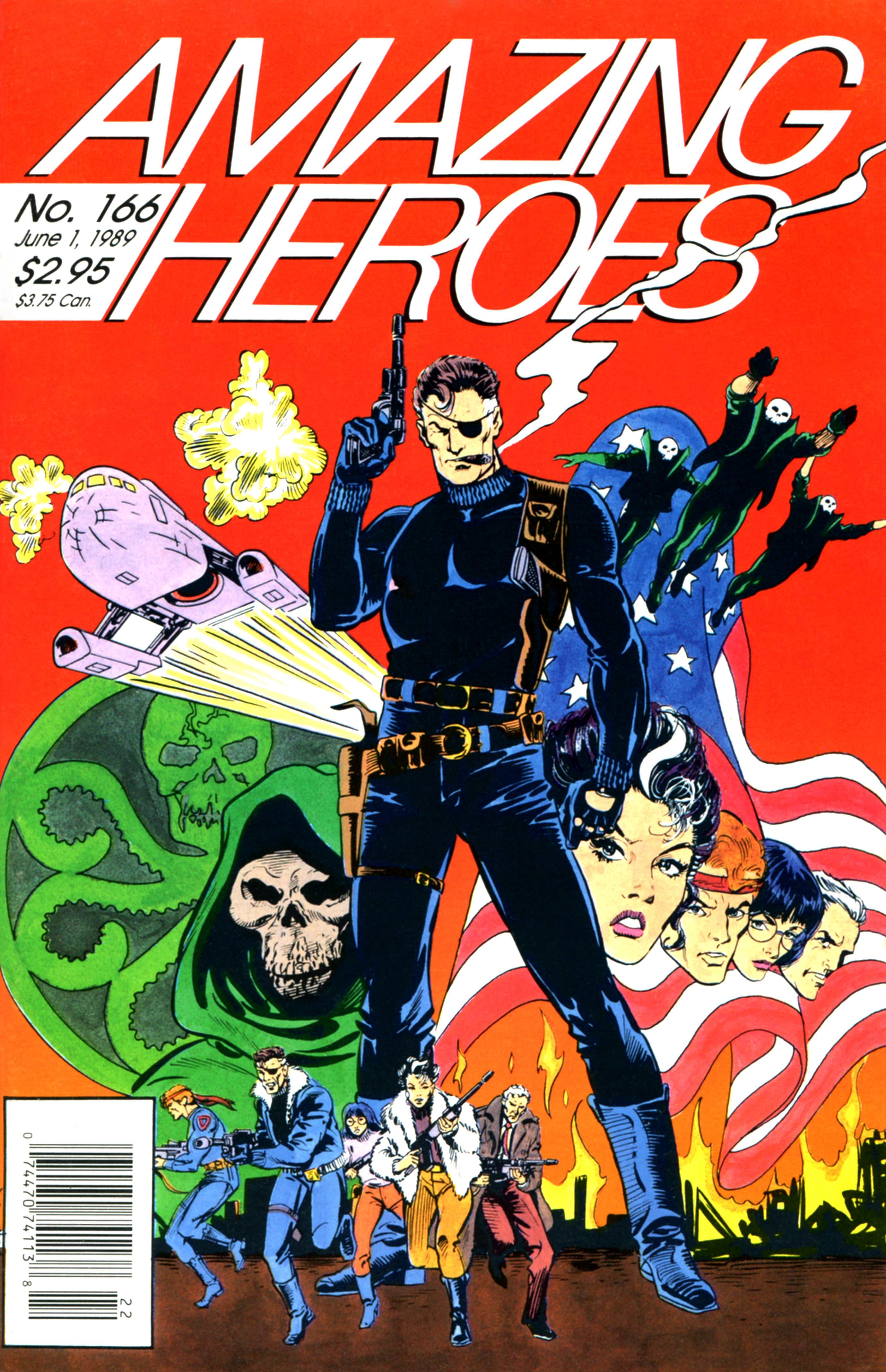 Read online Amazing Heroes comic -  Issue #166 - 1