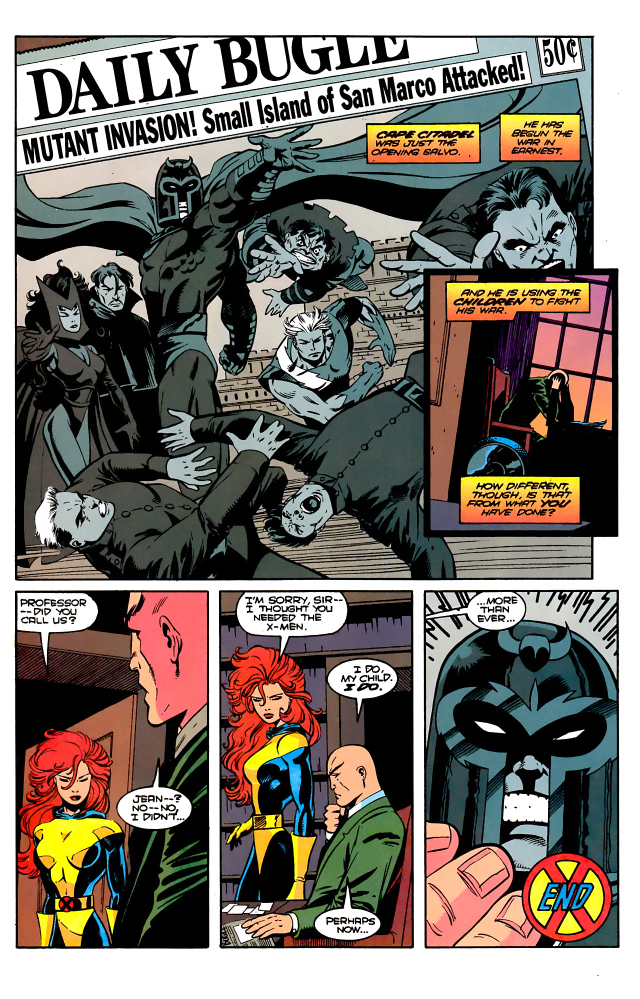 Read online Professor Xavier and the X-Men comic -  Issue #4 - 21