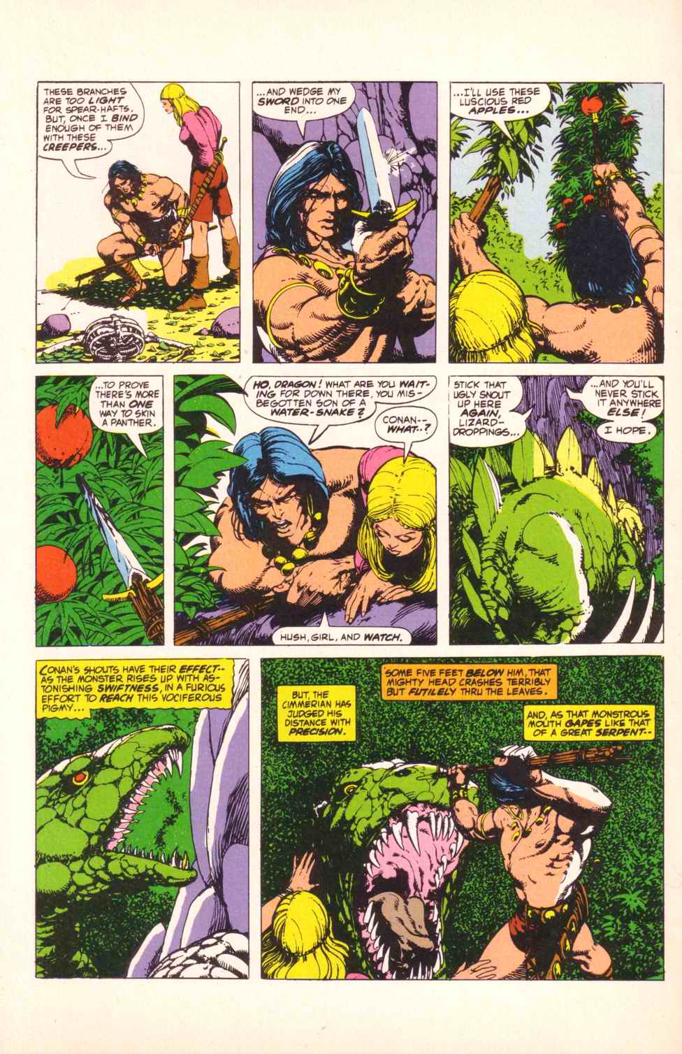 Read online Robert E. Howard's Conan the Barbarian comic -  Issue # Full - 10