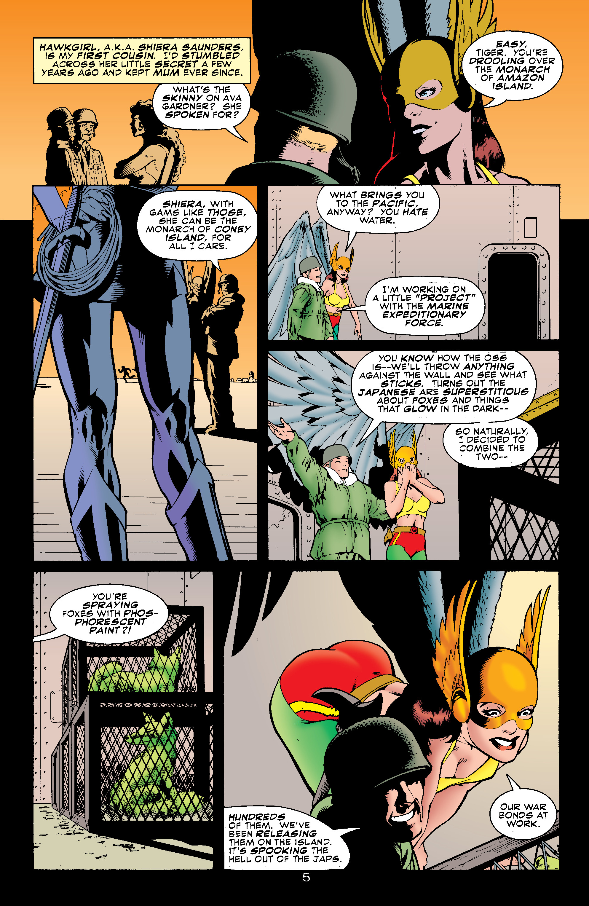 Read online Sensation Comics comic -  Issue # Full - 5