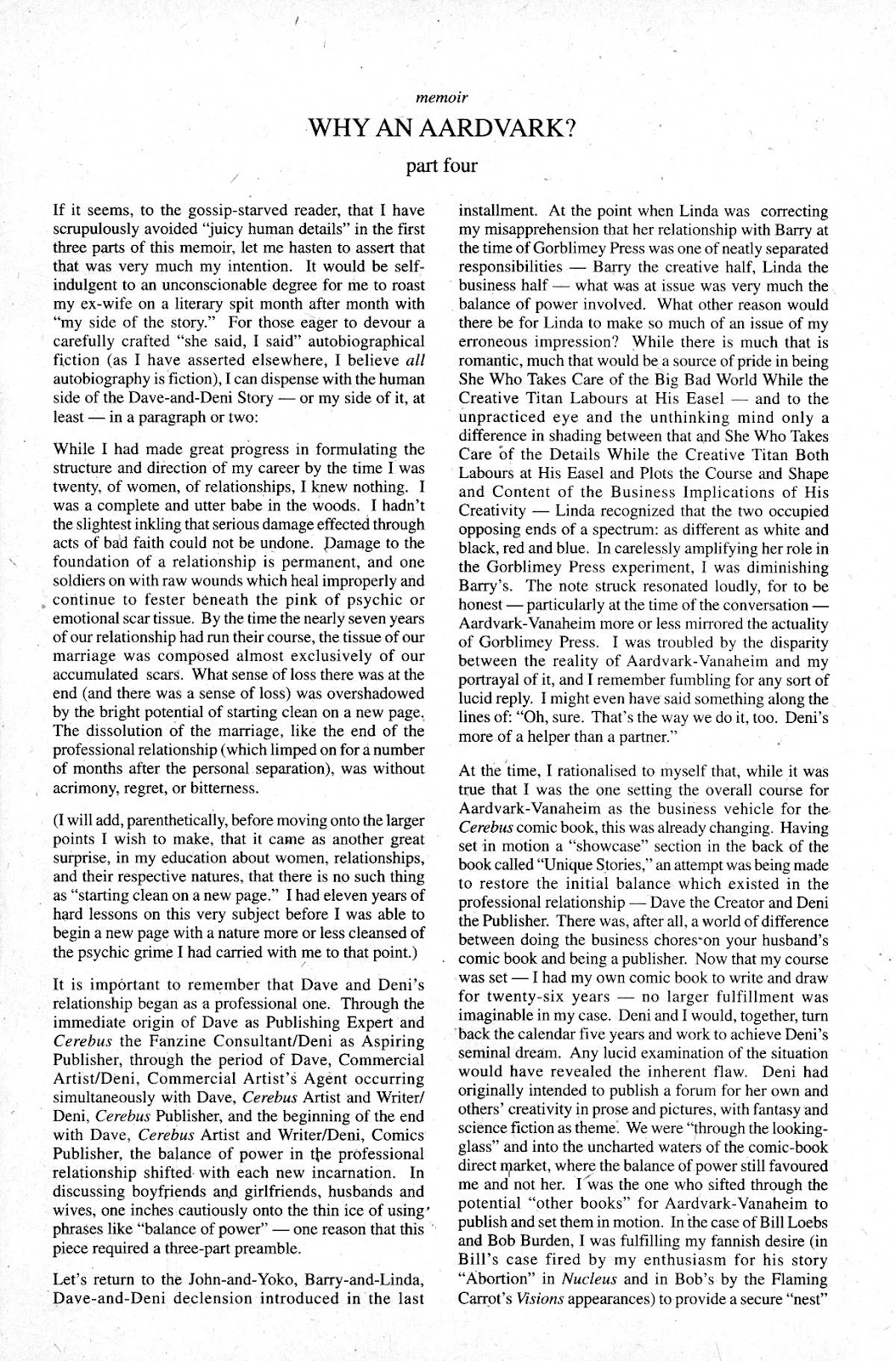 Cerebus issue 205 - Page 23