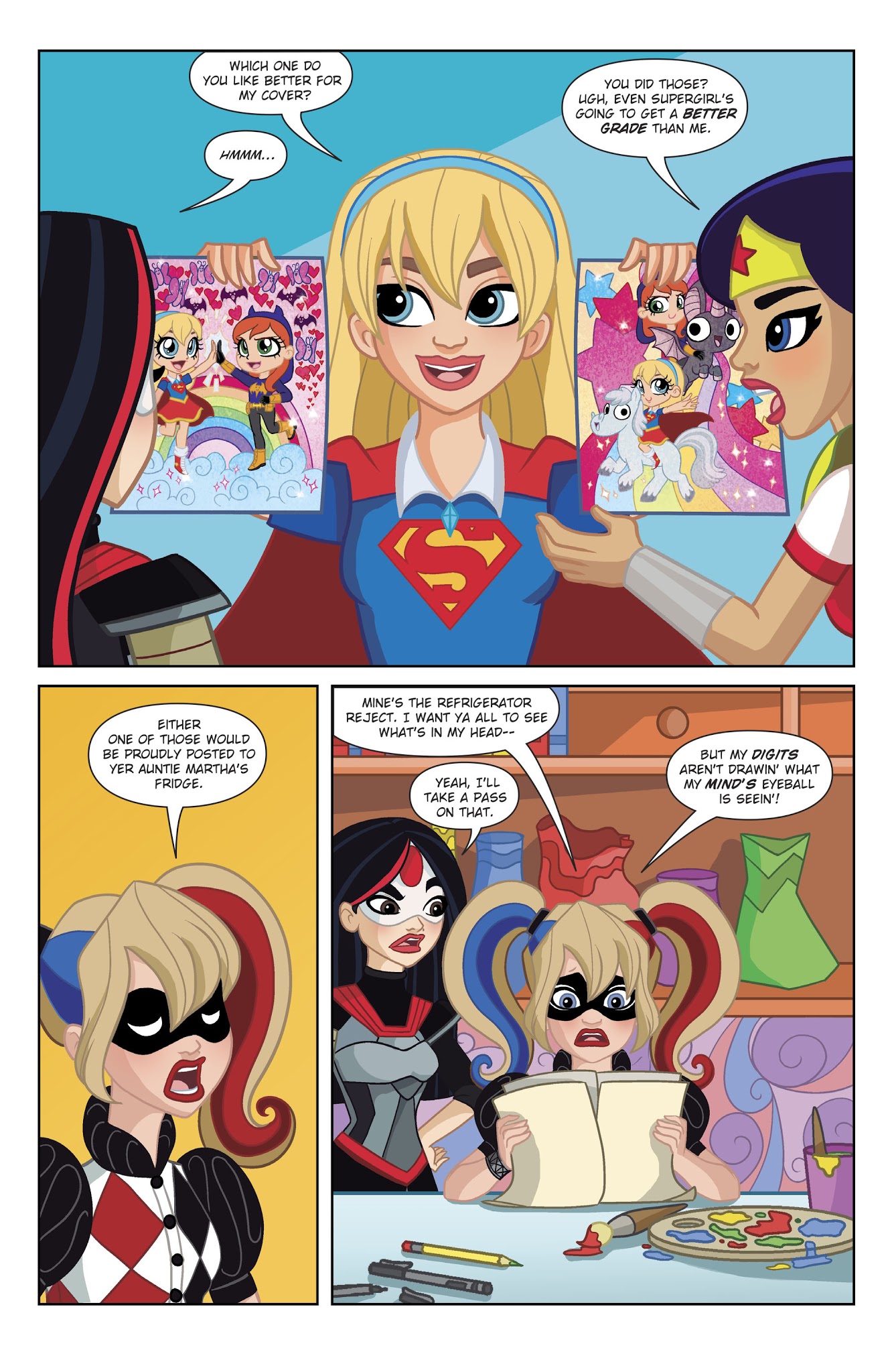 Read online DC Super Hero Girls Batman Day Special Edition comic -  Issue # Full - 10