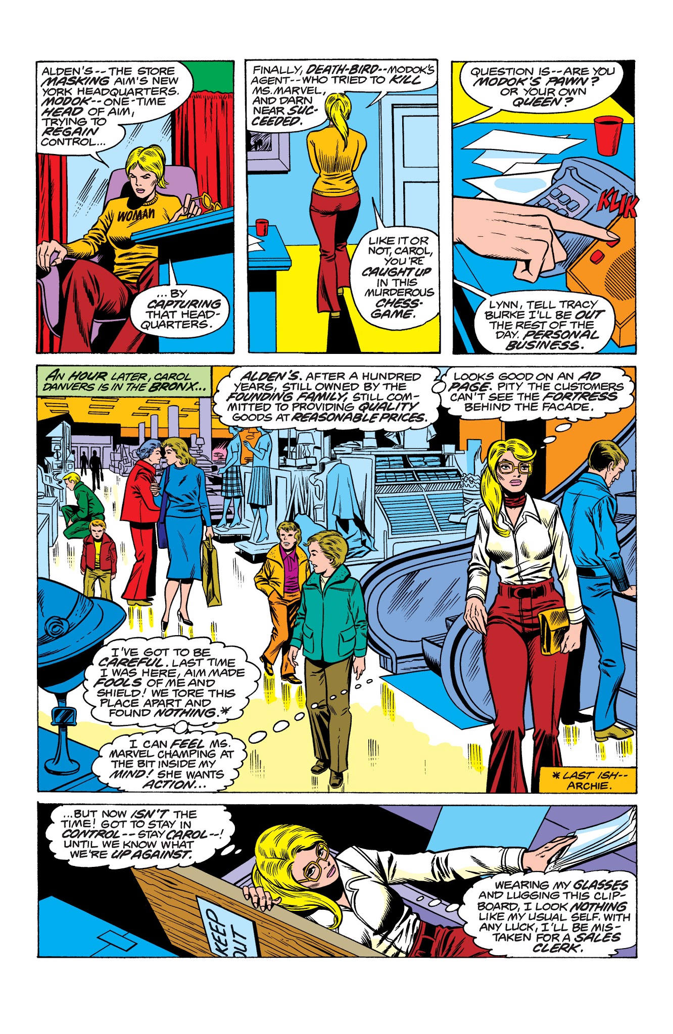 Read online Marvel Masterworks: Ms. Marvel comic -  Issue # TPB 1 - 165