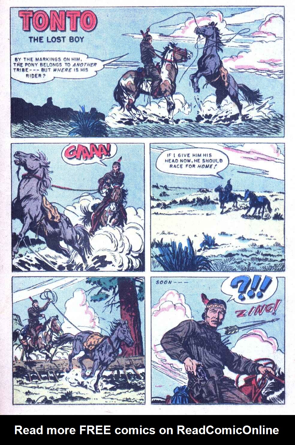 Read online Lone Ranger's Companion Tonto comic -  Issue #28 - 13