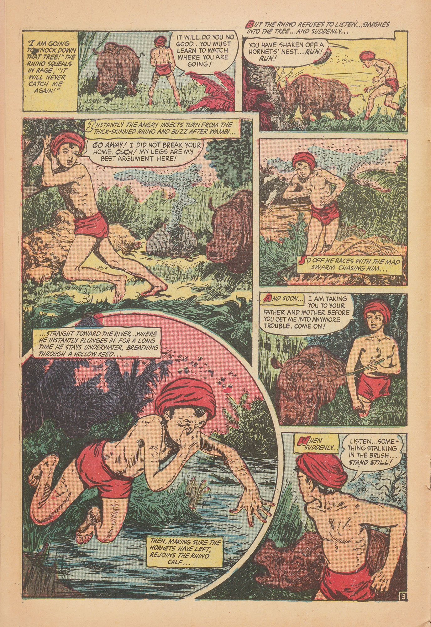 Read online Wambi Jungle Boy comic -  Issue #18 - 6