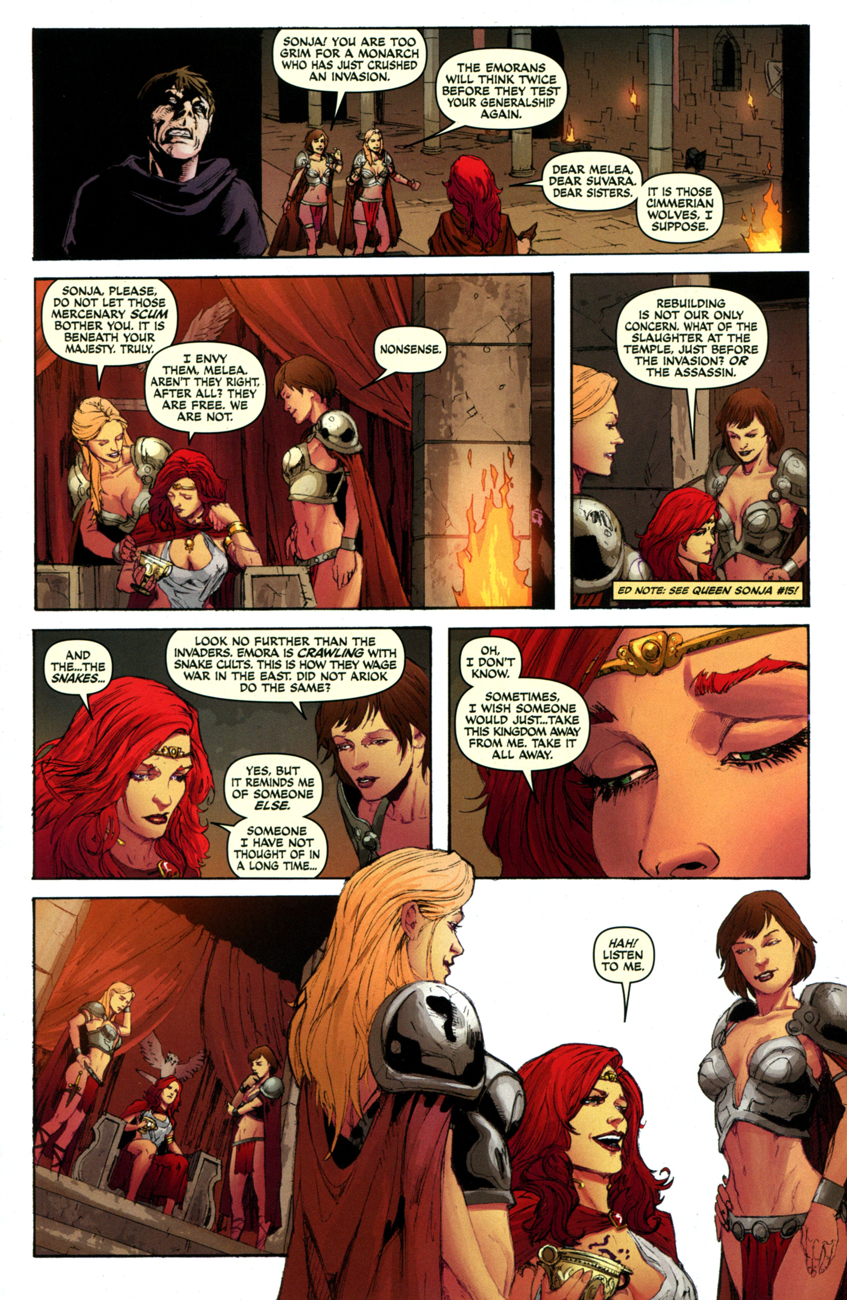 Read online Queen Sonja comic -  Issue #16 - 23
