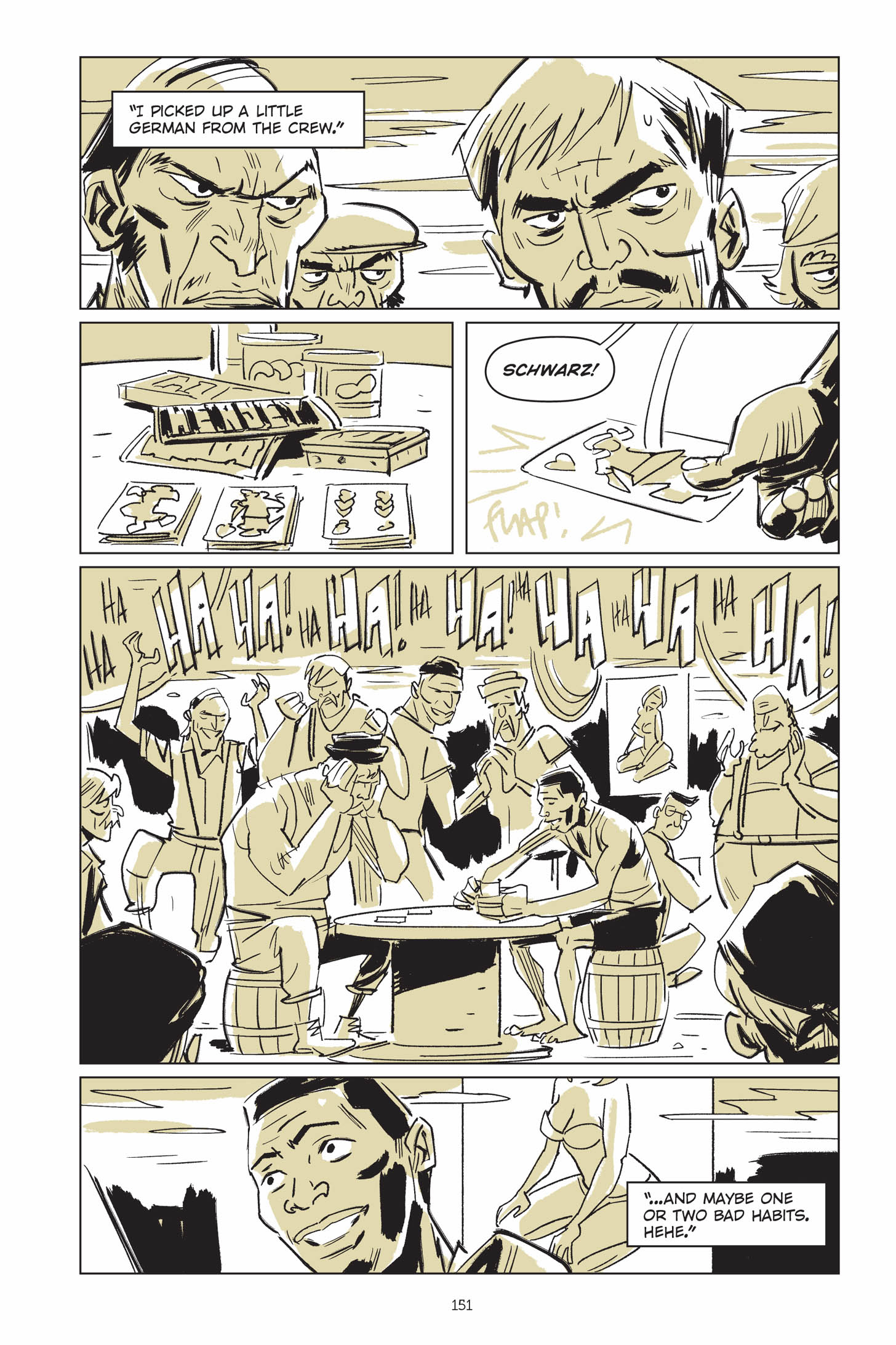 Read online Now Let Me Fly: A Portrait of Eugene Bullard comic -  Issue # TPB (Part 2) - 53