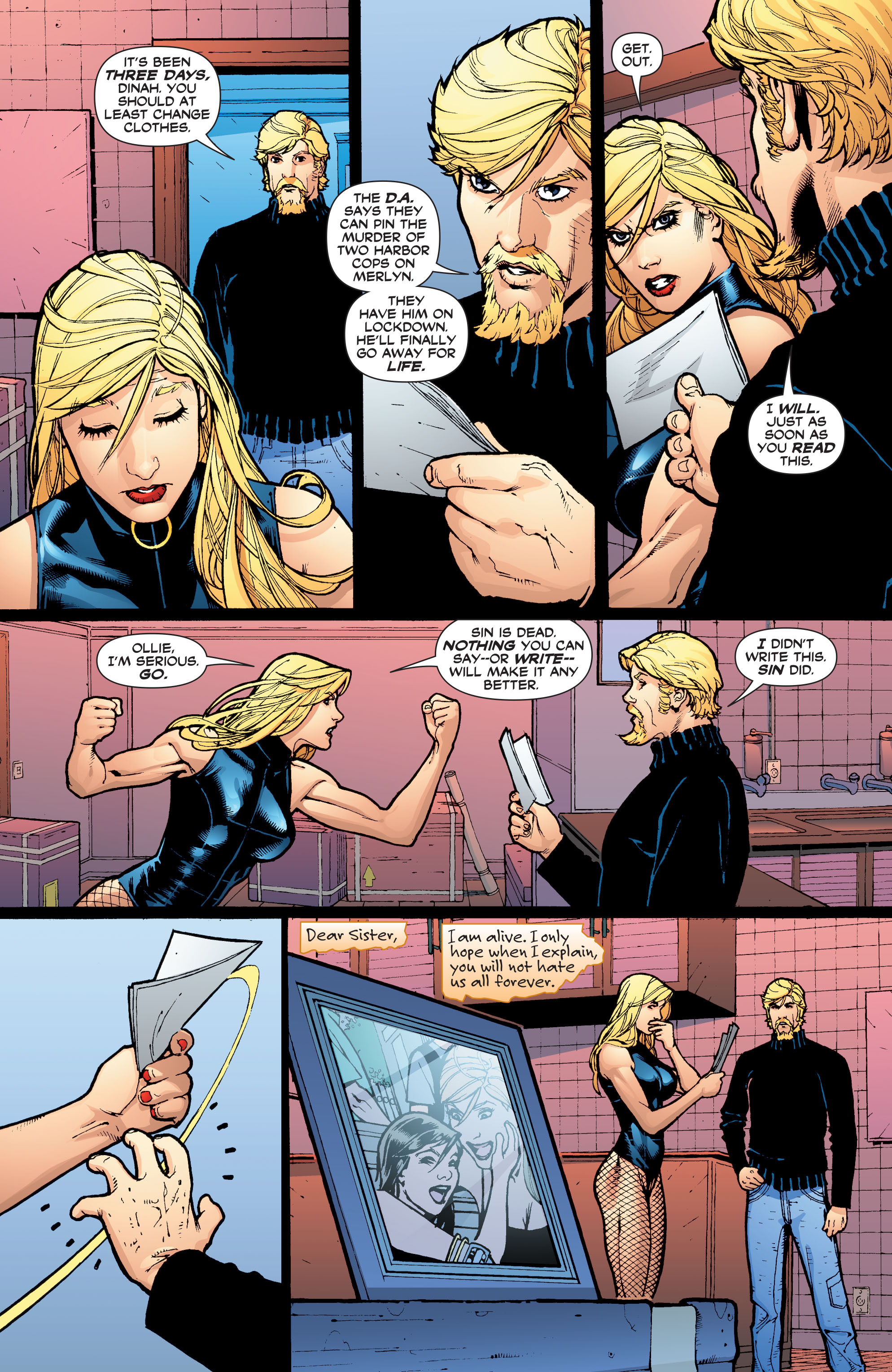 Read online Black Canary (2007) comic -  Issue #4 - 15