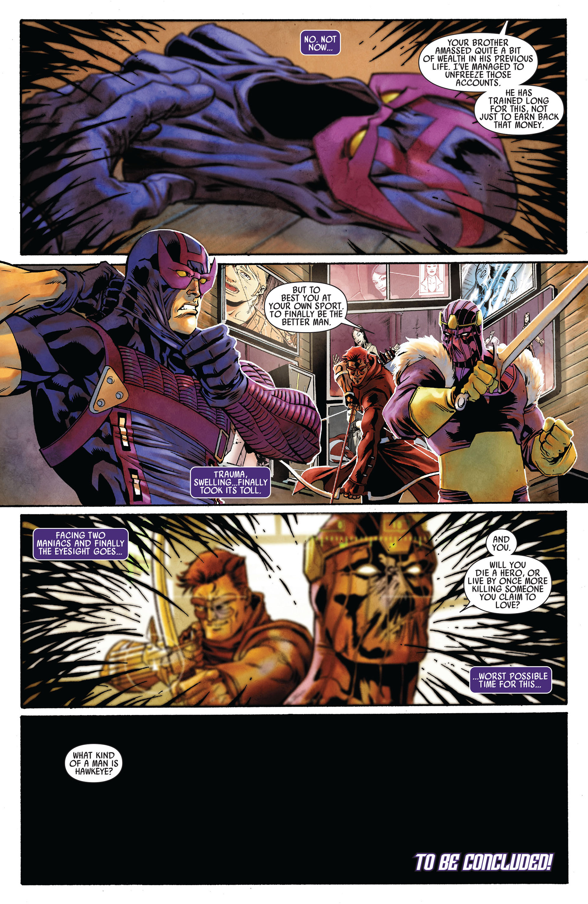 Read online Hawkeye: Blindspot comic -  Issue #3 - 22
