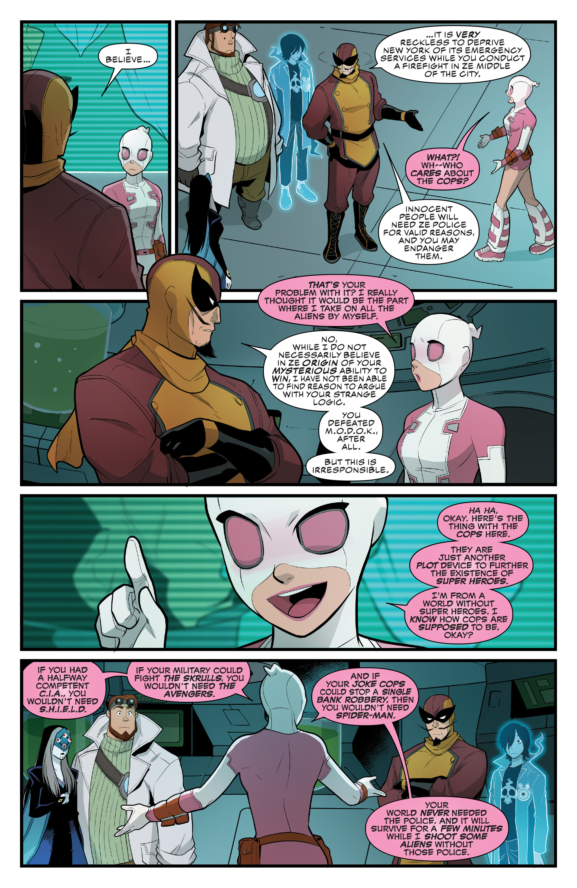 Read online The Unbelievable Gwenpool comic -  Issue #8 - 16