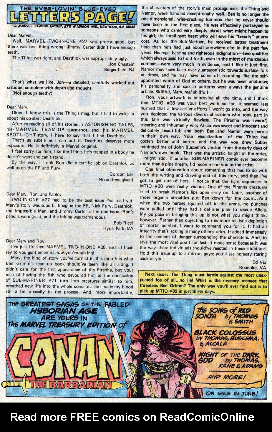 Marvel Two-In-One (1974) issue 31 - Page 19