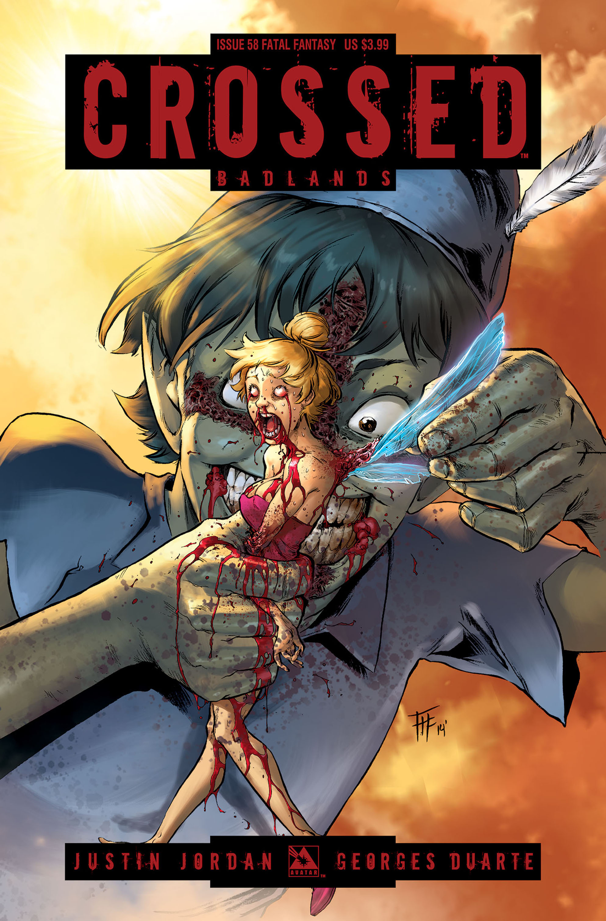 Read online Crossed: Badlands comic -  Issue #58 - 2