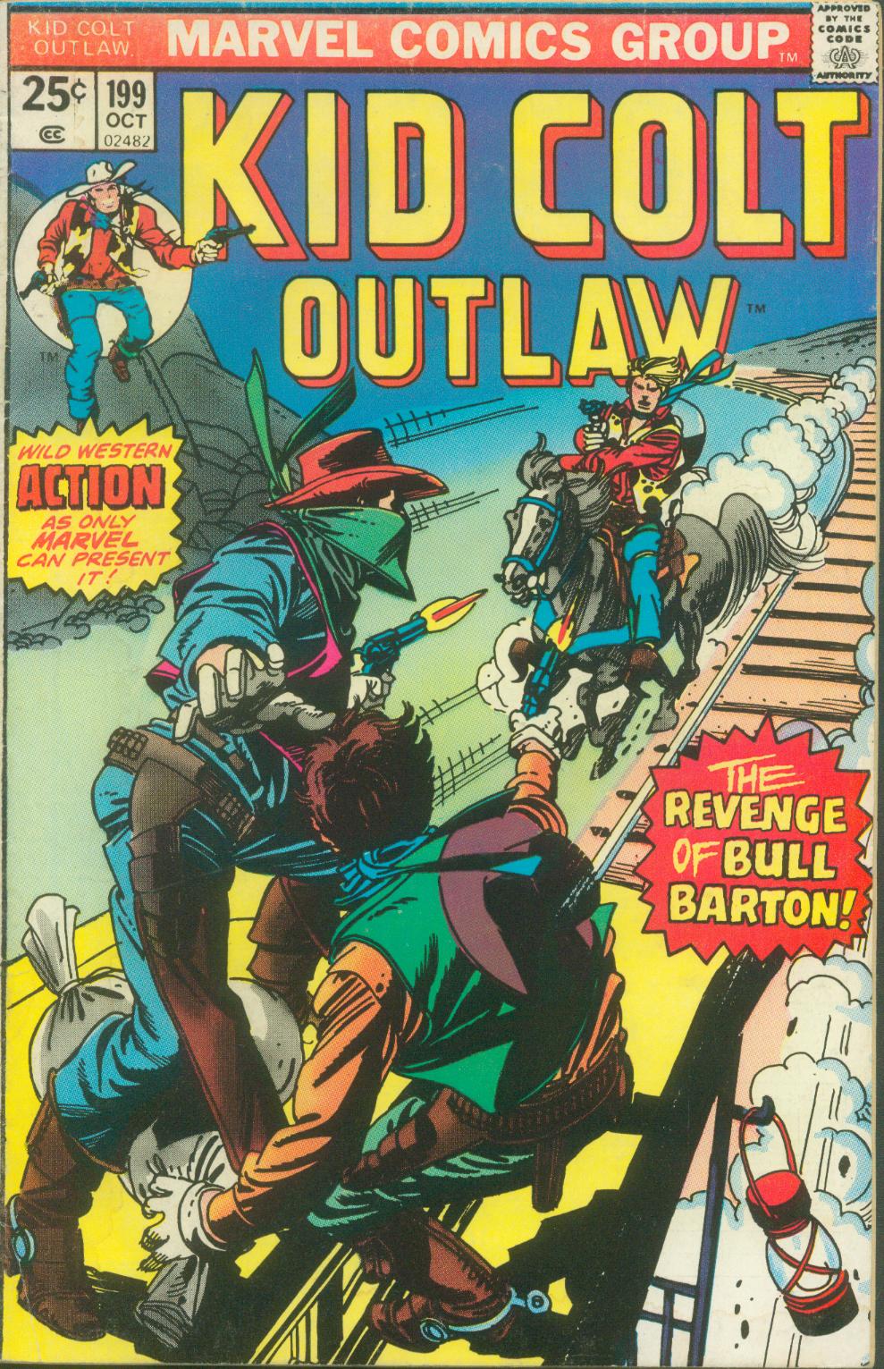 Read online Kid Colt Outlaw comic -  Issue #199 - 1