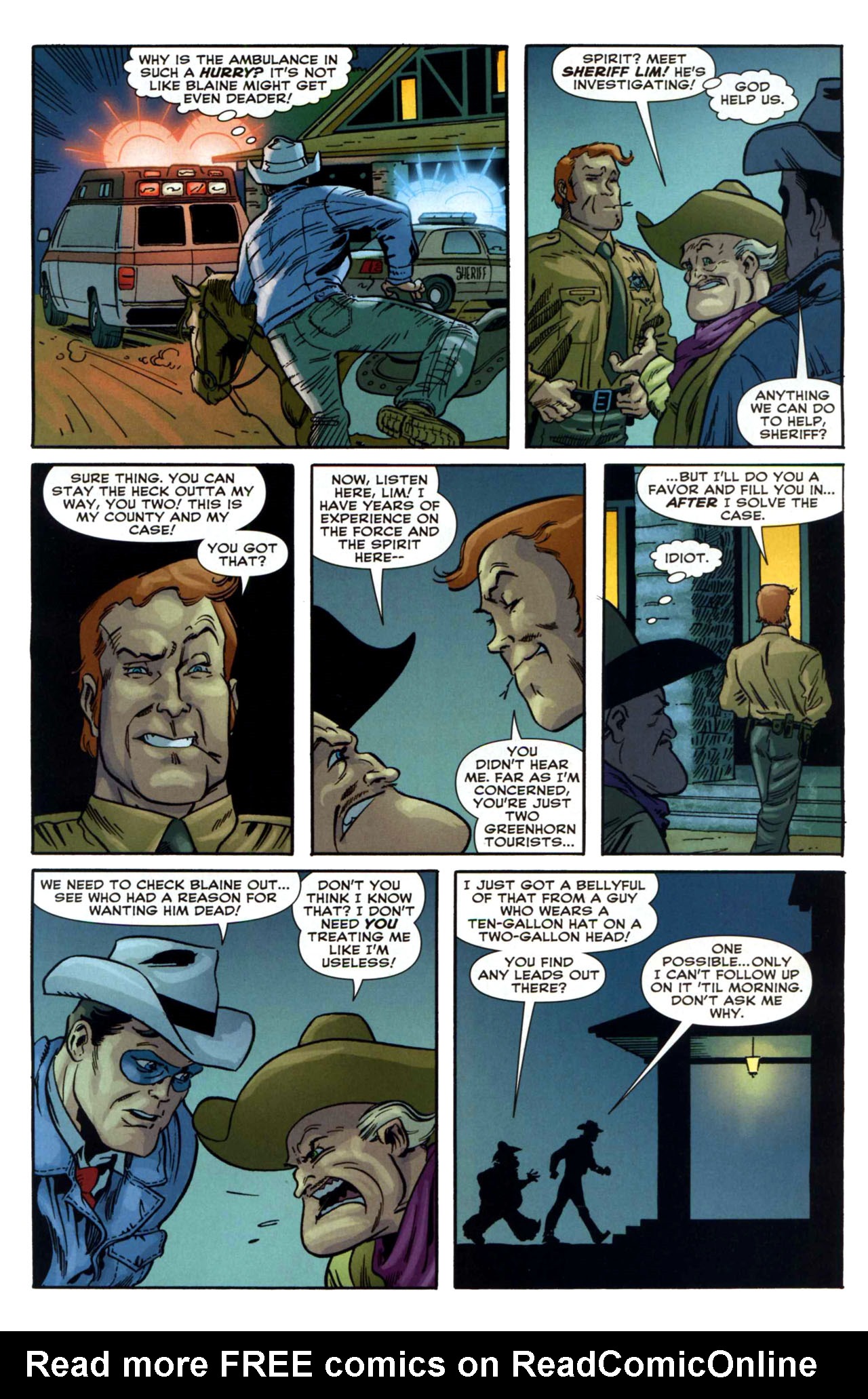 Read online The Spirit (2007) comic -  Issue #23 - 11