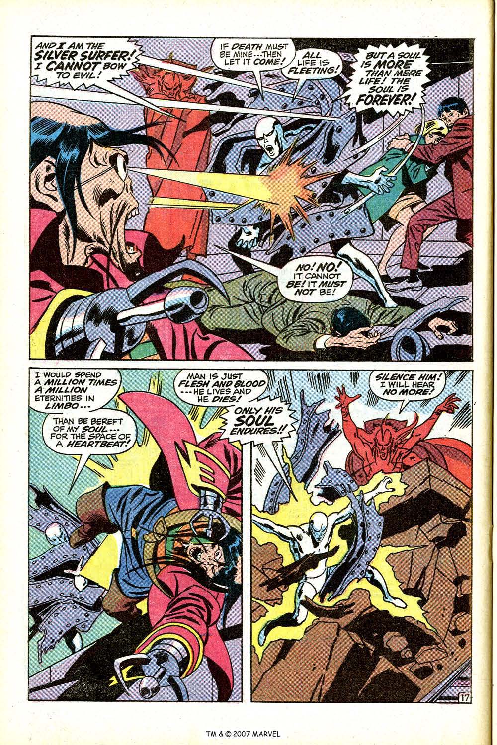 Read online Silver Surfer (1968) comic -  Issue #9 - 28