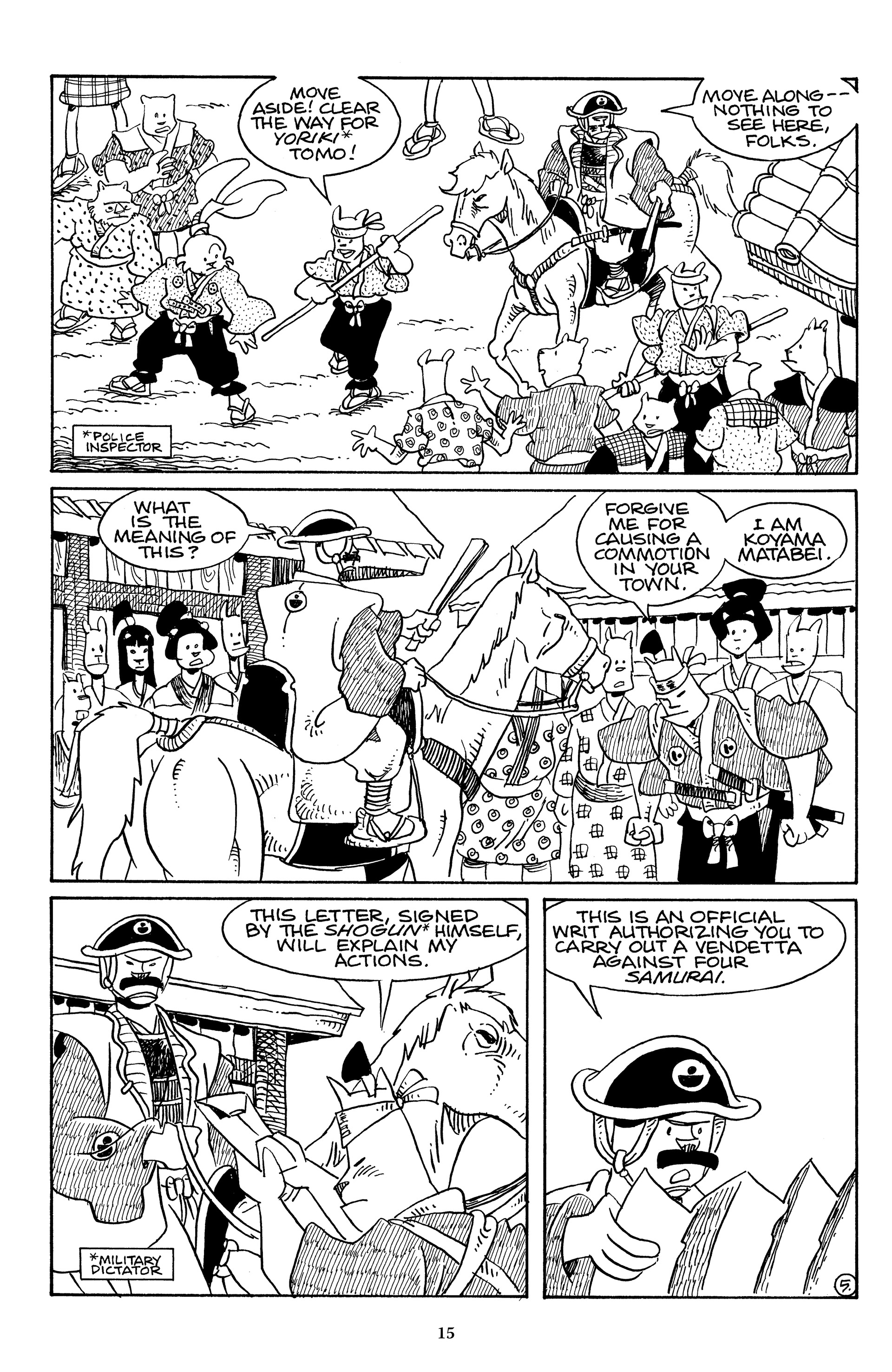 Read online The Usagi Yojimbo Saga (2021) comic -  Issue # TPB 4 (Part 1) - 15