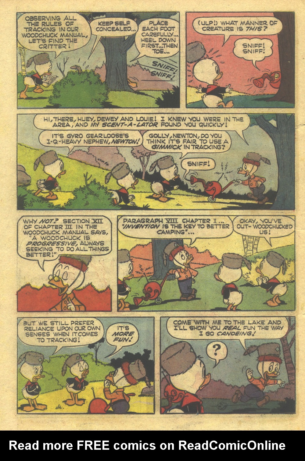 Read online Huey, Dewey, and Louie Junior Woodchucks comic -  Issue #1 - 26